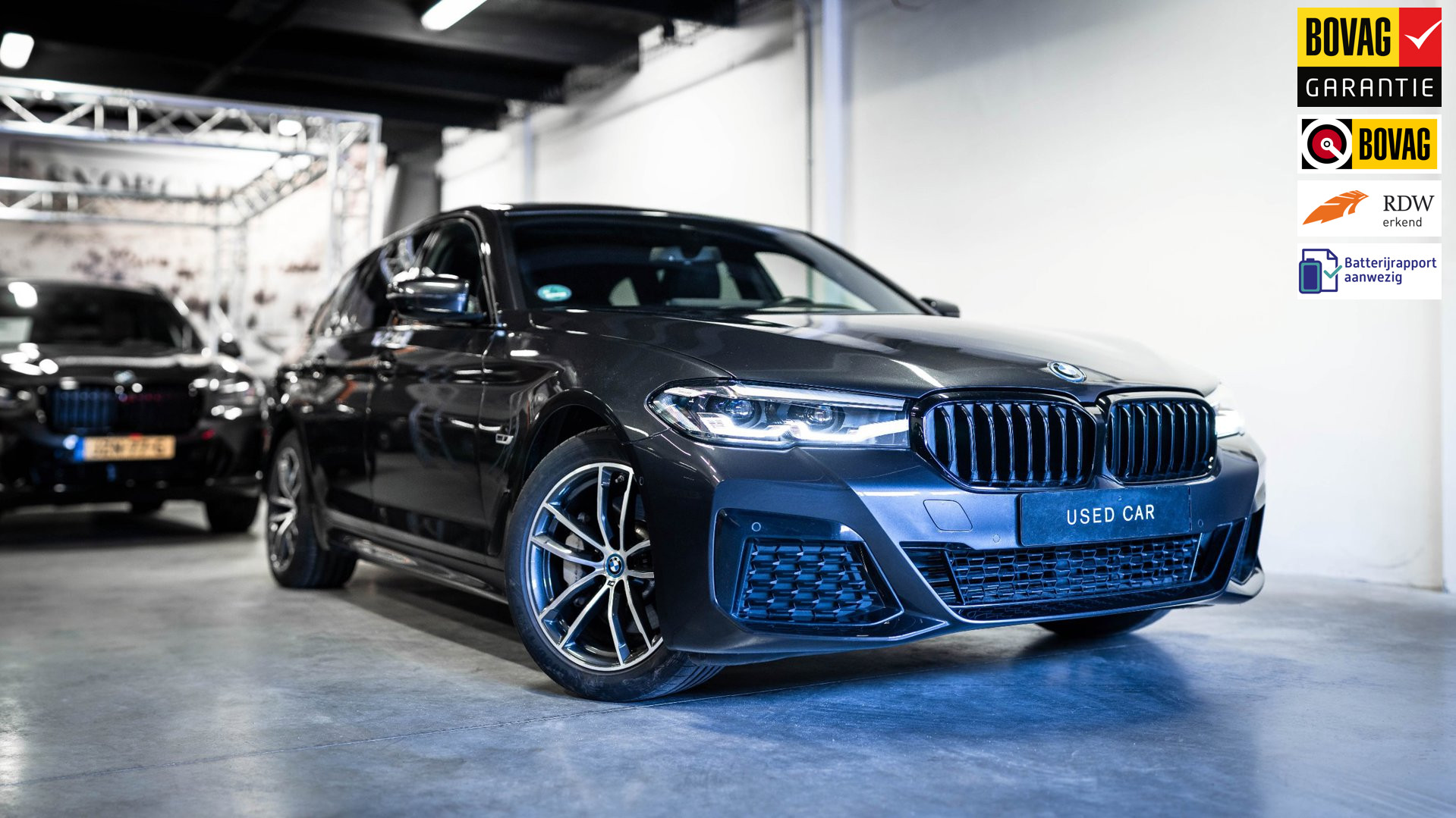 BMW 530e 530e Business Edition Plus M-Sport |Leder|Driving Assistant|Harman kardon|Ambient 2022 - voorkant