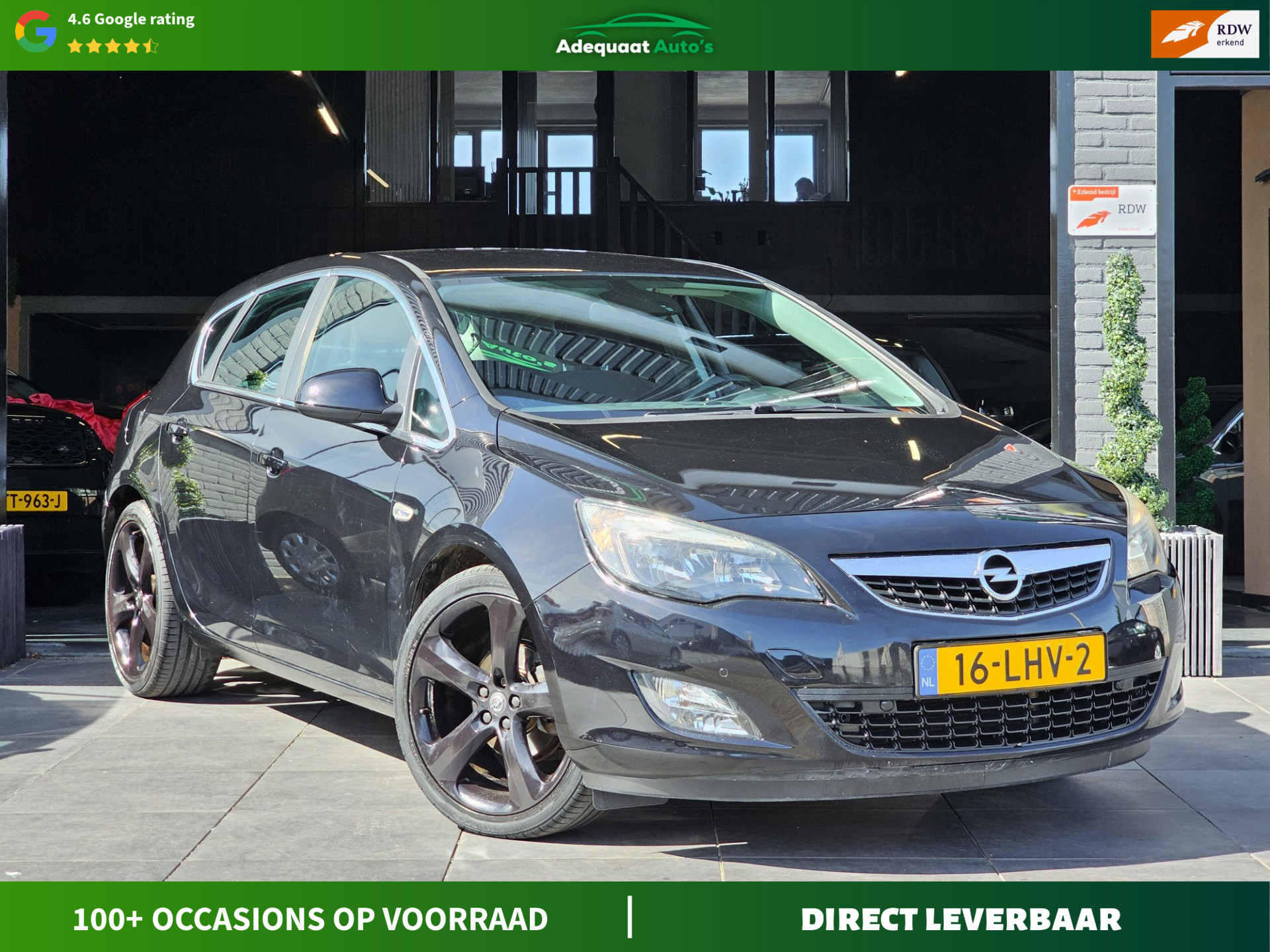 Opel Astra 1.6 Sport|Cruise|2e eig|NAP|Airco|Bluetooth|NAVI 2010 - voorkant