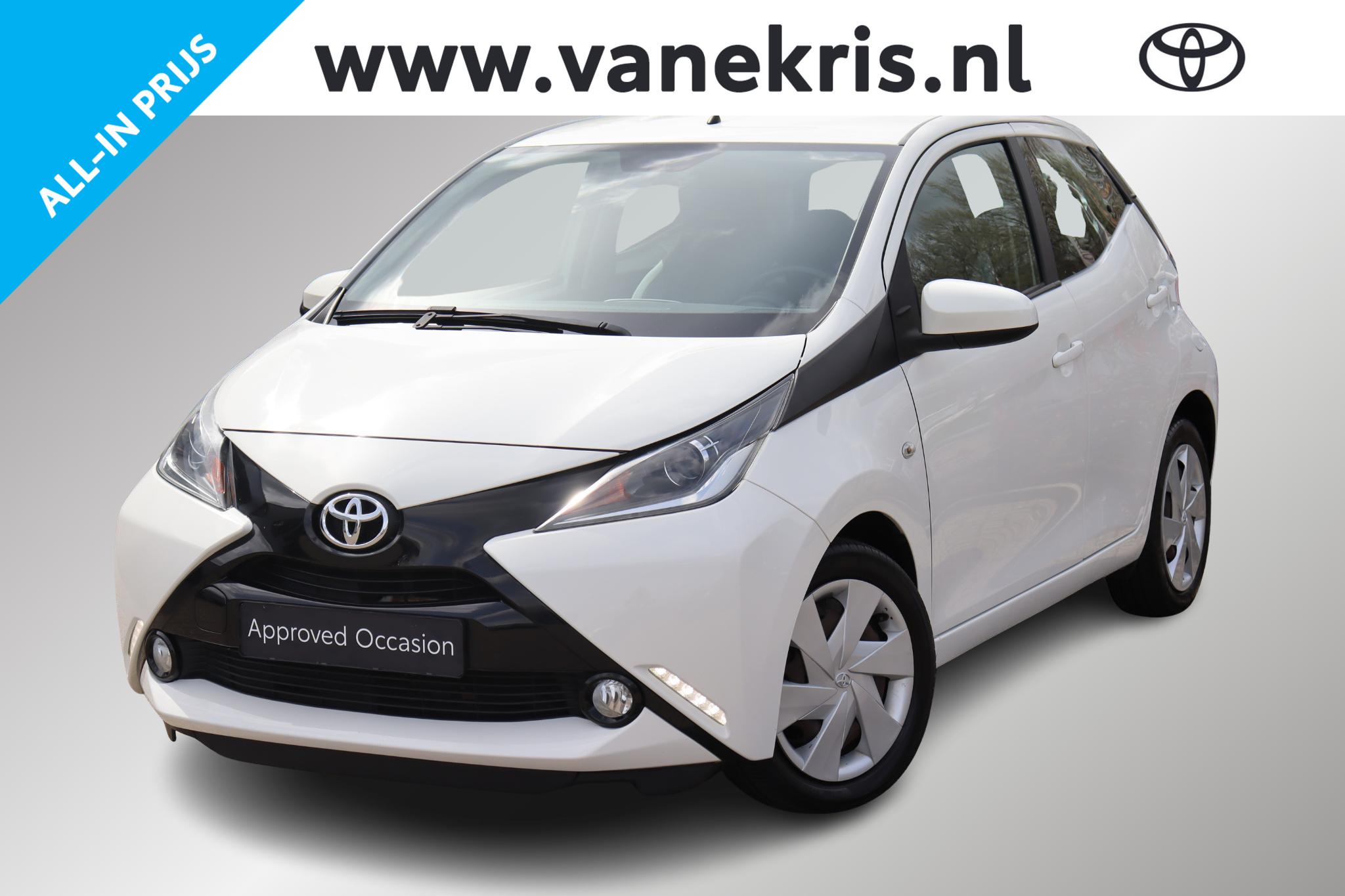 Toyota Toyota Aygo 1.0 VVT-i X-Play, Navi, Airco 2016 - voorkant