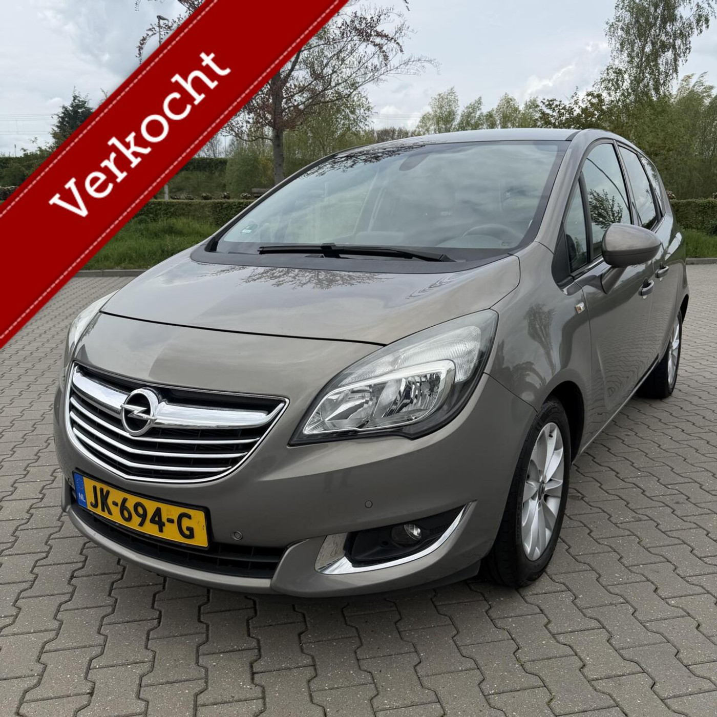 Opel Meriva 1.4 Turbo Cosmo 2014 | NW APK | Inruil Mogelijk 2014 - voorkant