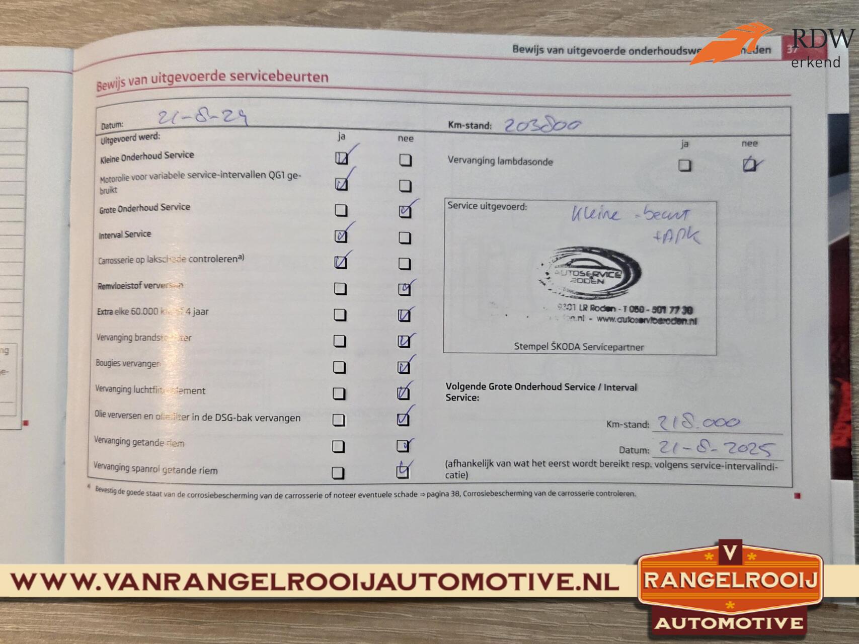 Foto van Skoda Octavia