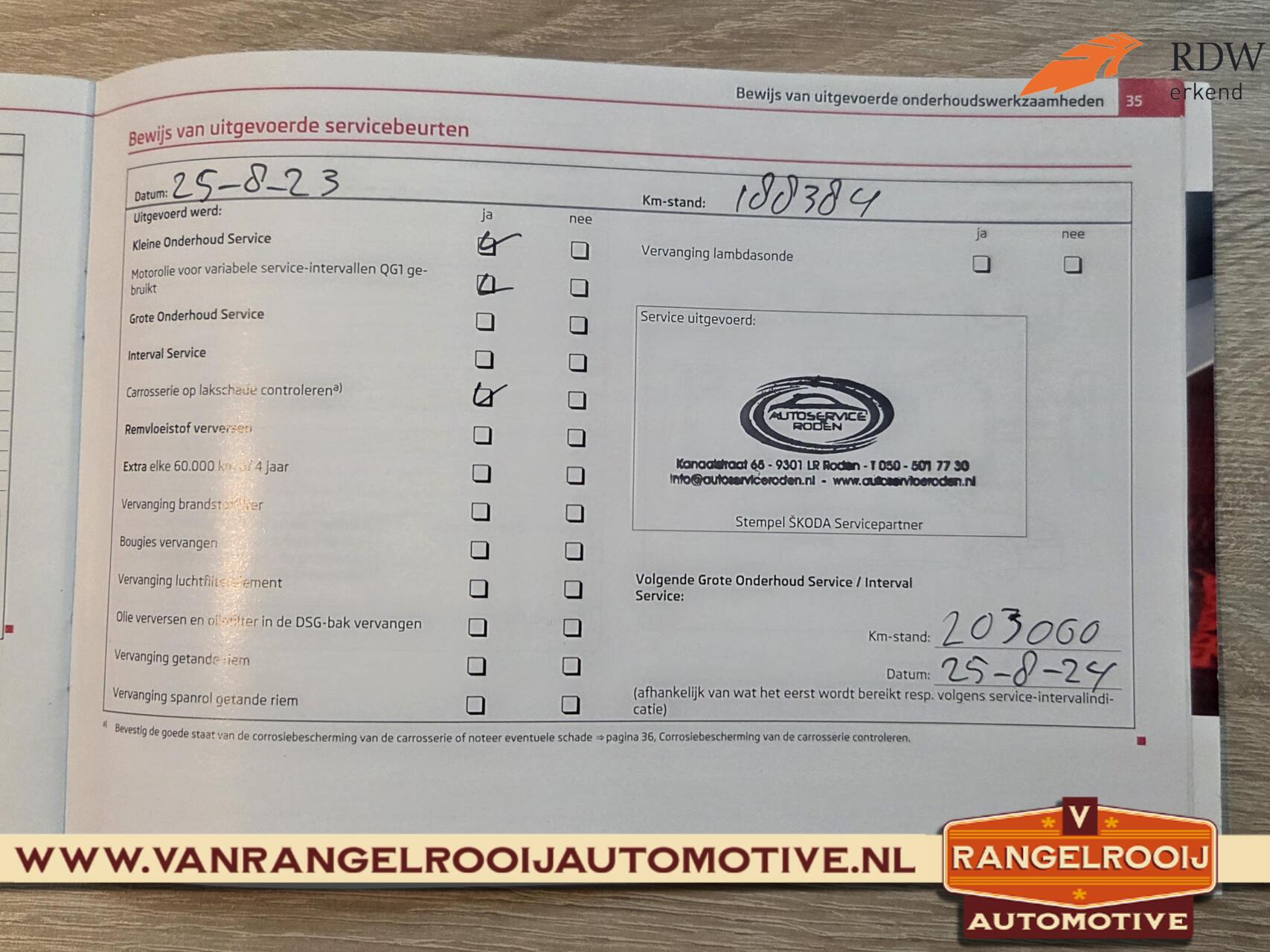 Foto van Skoda Octavia