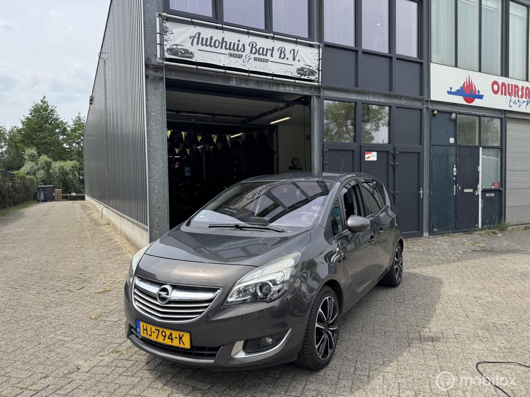 Opel Meriva 1.4 Turbo Cosmo LPG Airco! APK! NAP Rapport! 2015 - voorkant
