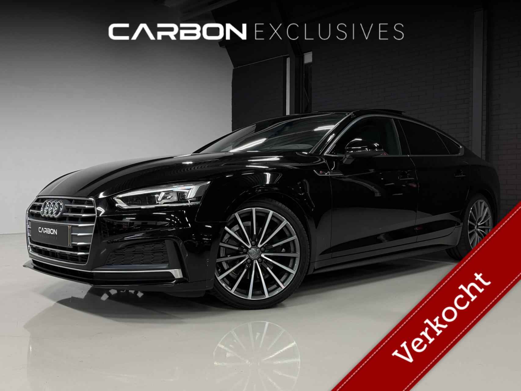 Audi A5 Sportback 35 TFSI | NL | 3x S-Line | Pano | Dealer 2019 - voorkant