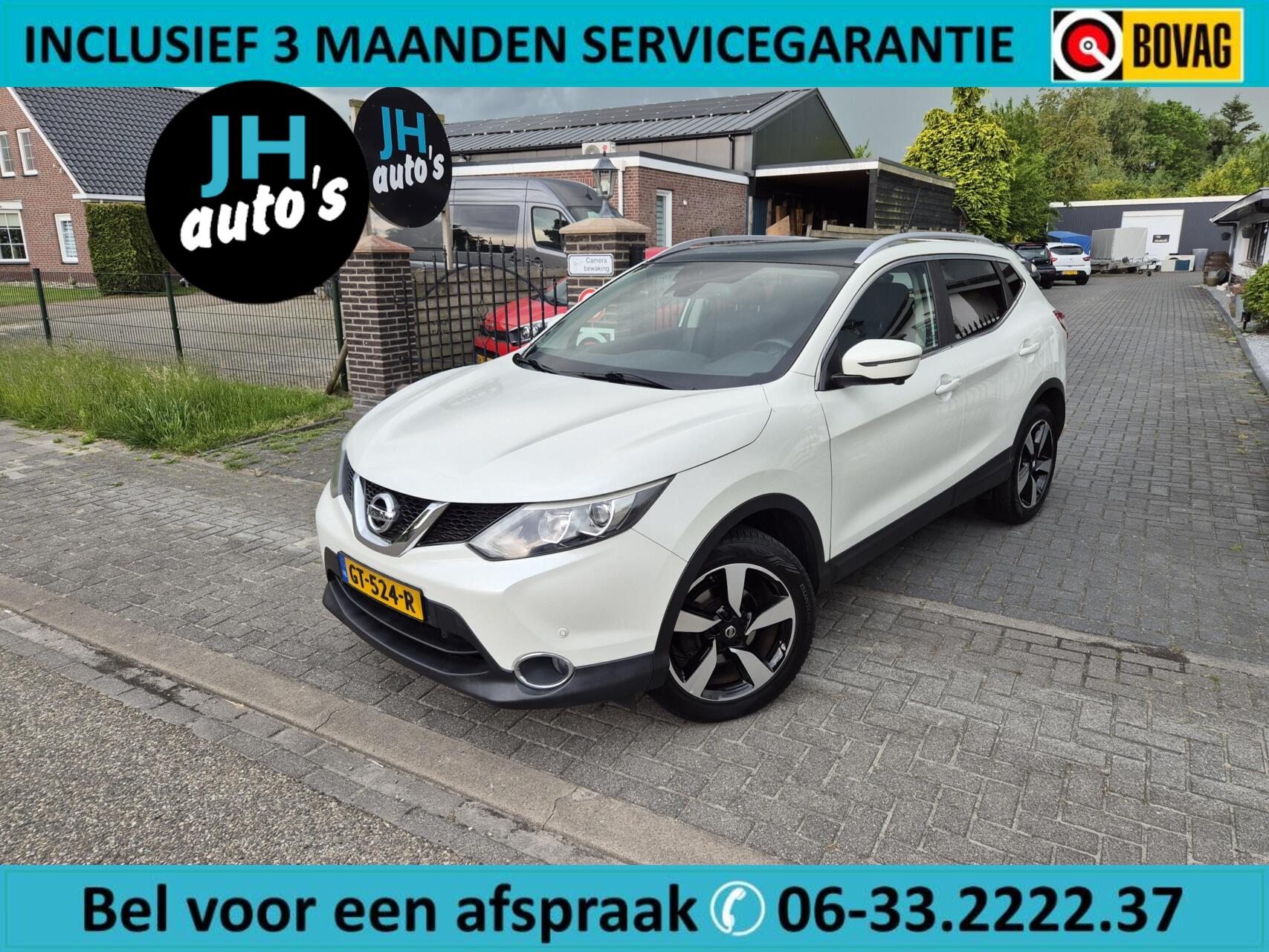Nissan Nissan Qashqai 1.2 Connect Edition 2015 - voorkant