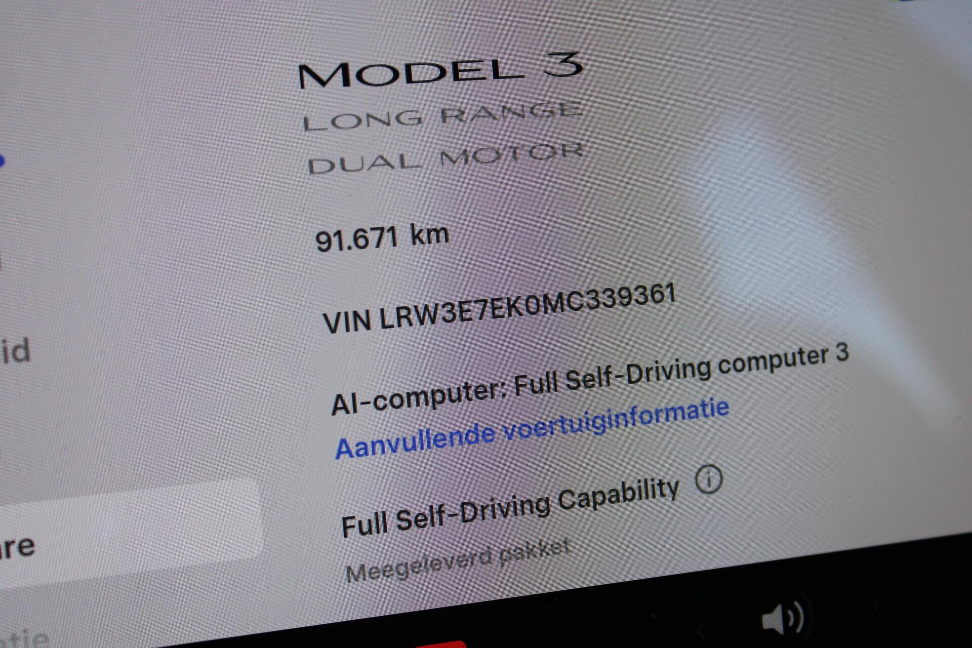 Foto van Tesla Model 3