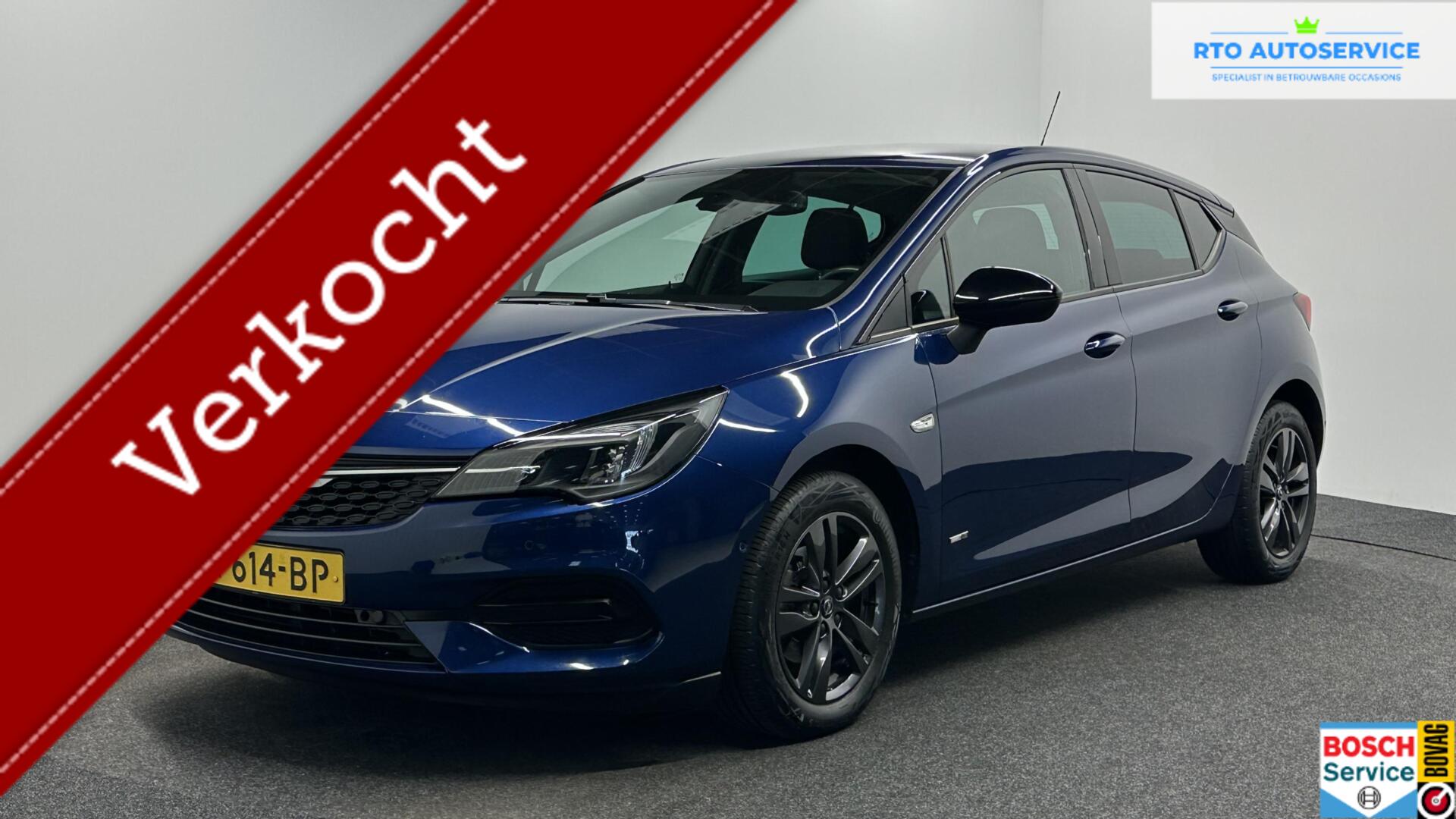 Opel Astra 1.2 Design & Tech 2021 - voorkant