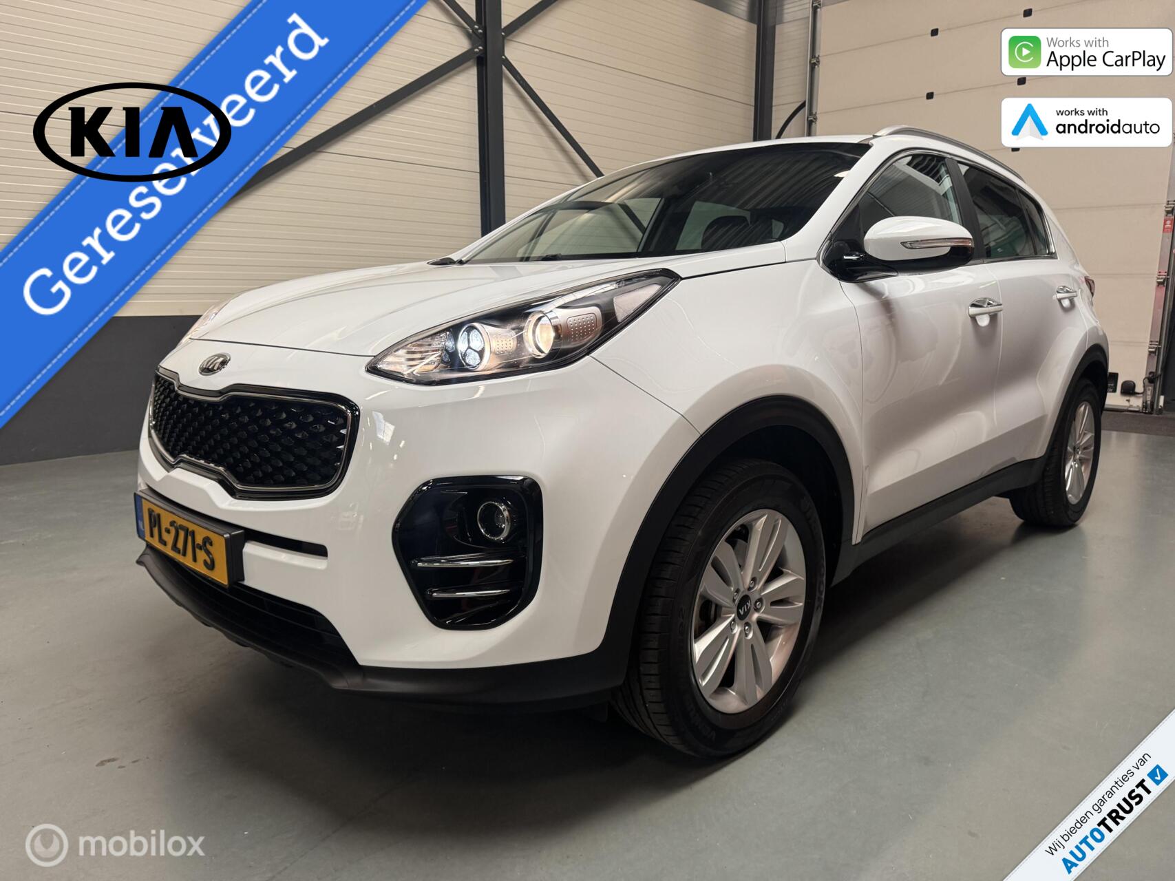 Kia Sportage 1.6 GDI DynamicLine Leer|1e Eig|Nieuwstaat! 2017 - voorkant