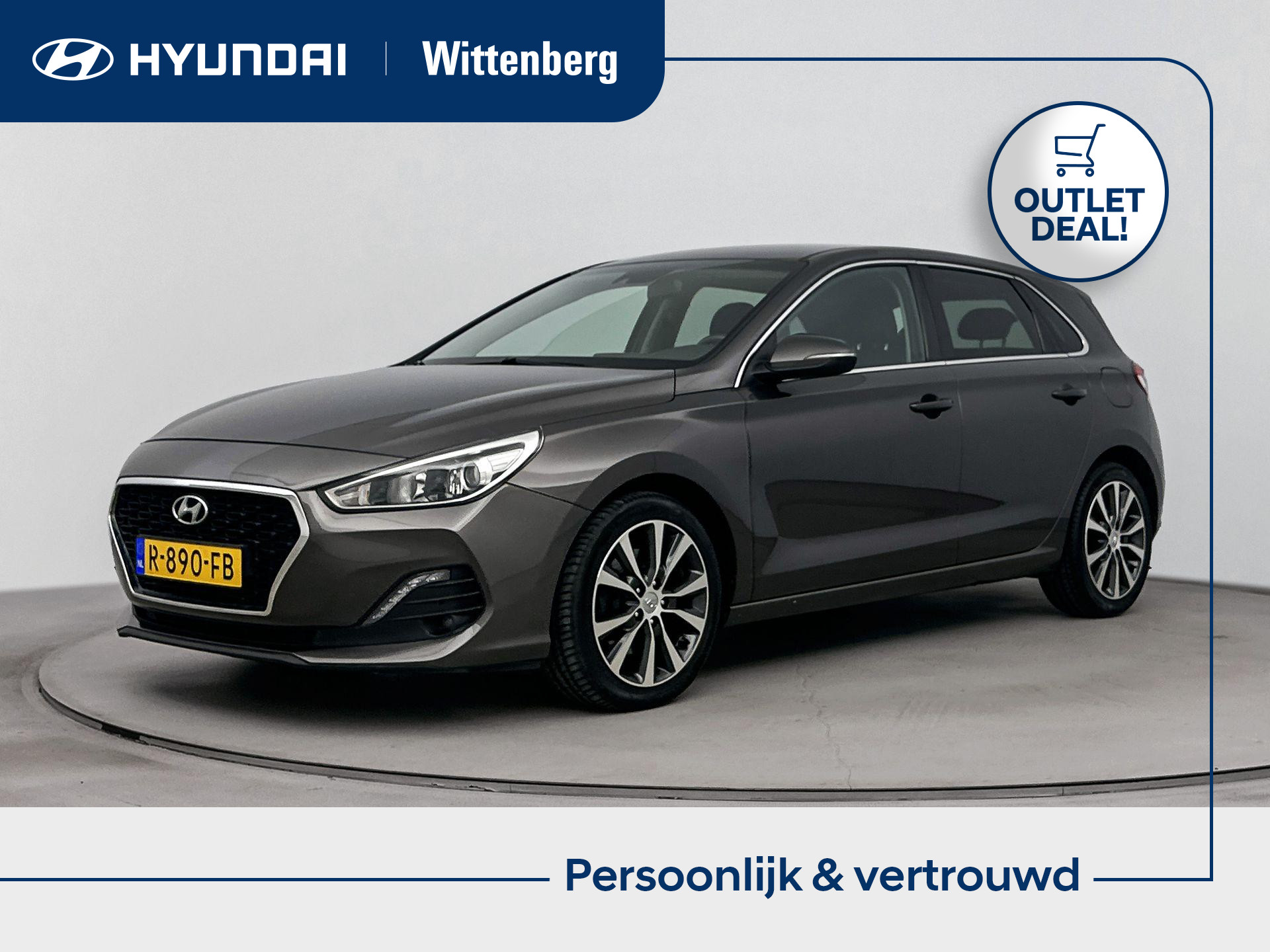 Hyundai I 30 1.4 T-GDI Comfort Aut. 2019 - voorkant