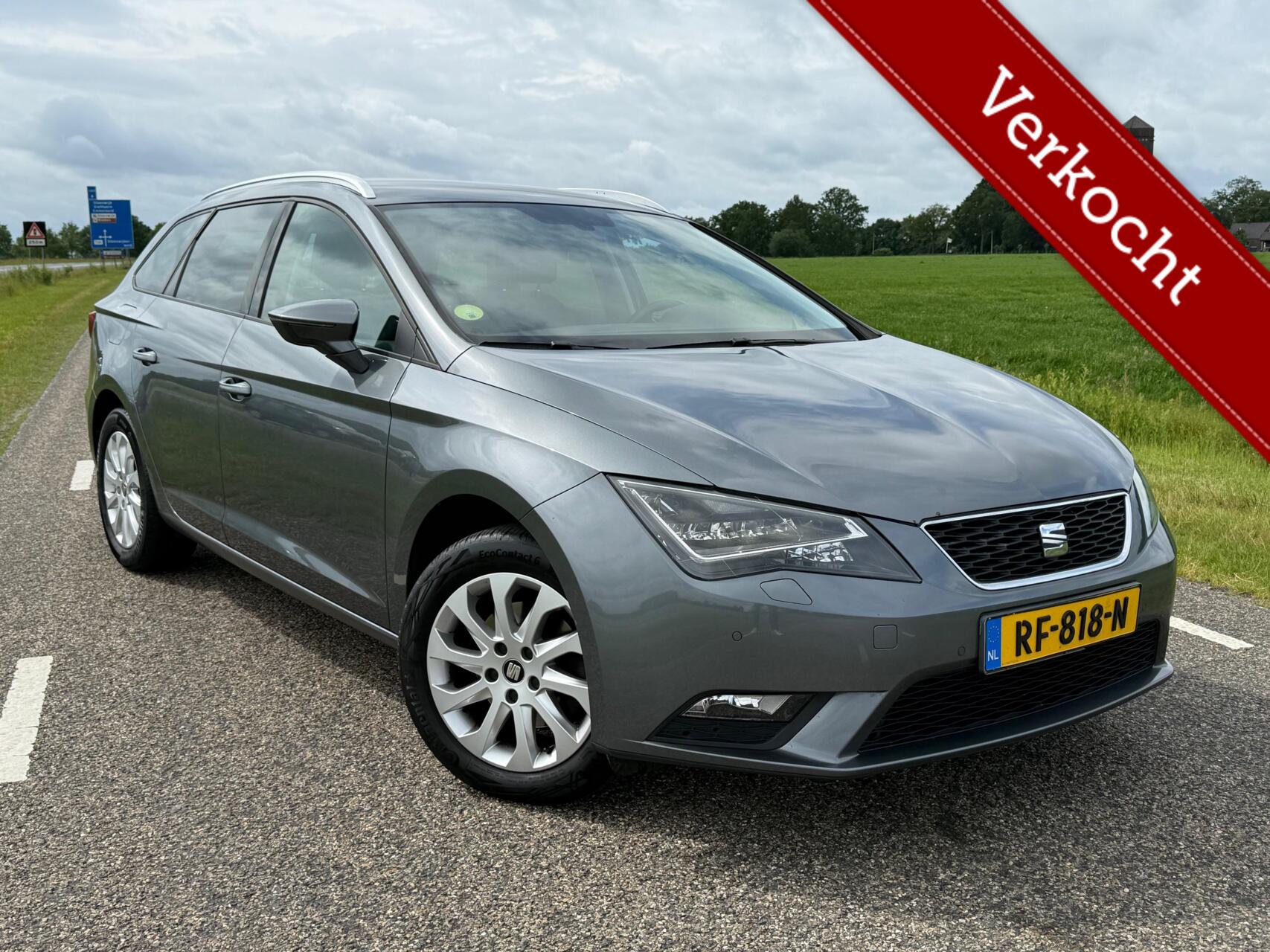Seat Leon ST 1.6 TDI Aut Style Connect 110pk 2016 - voorkant