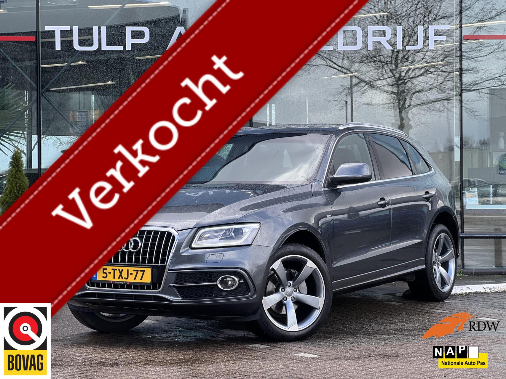 Audi Q5 2.0 TFSI quattro Sport Edition S-Line Automaat NLauto 2014 - voorkant