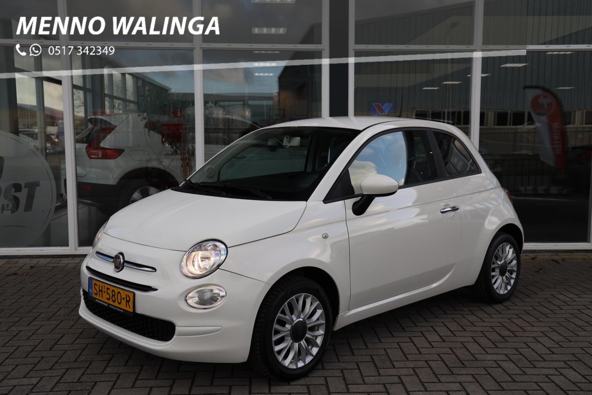 Fiat Fiat 500 1.2 Lounge|Cruise control|Airco|Elek. Ramen| 2018 - voorkant