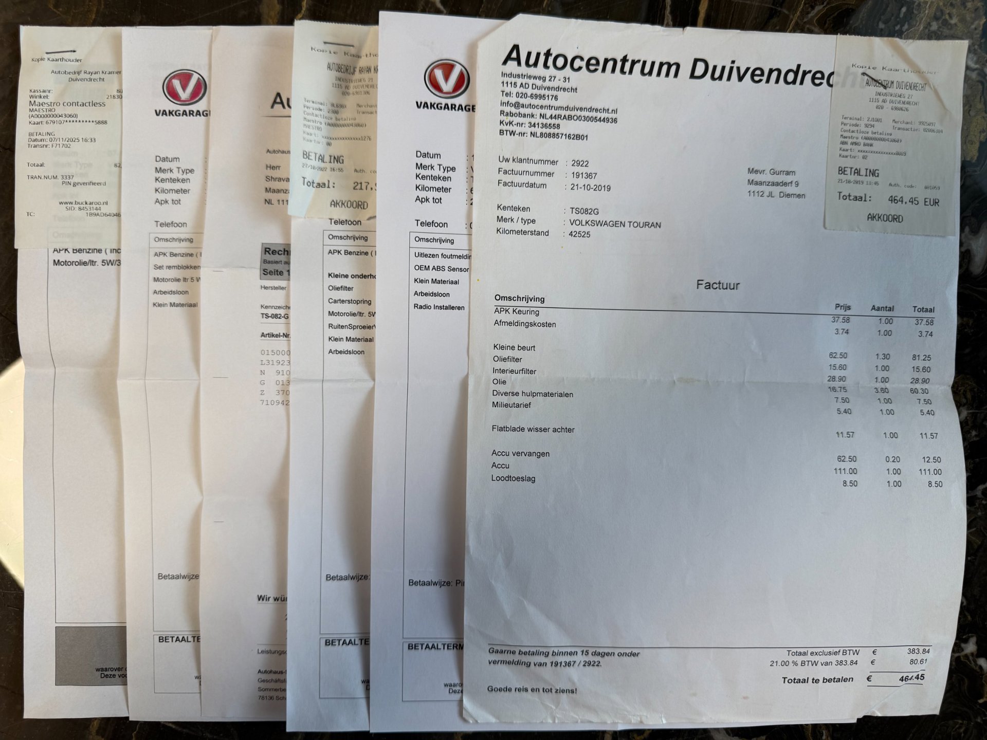 Foto van Volkswagen Touran