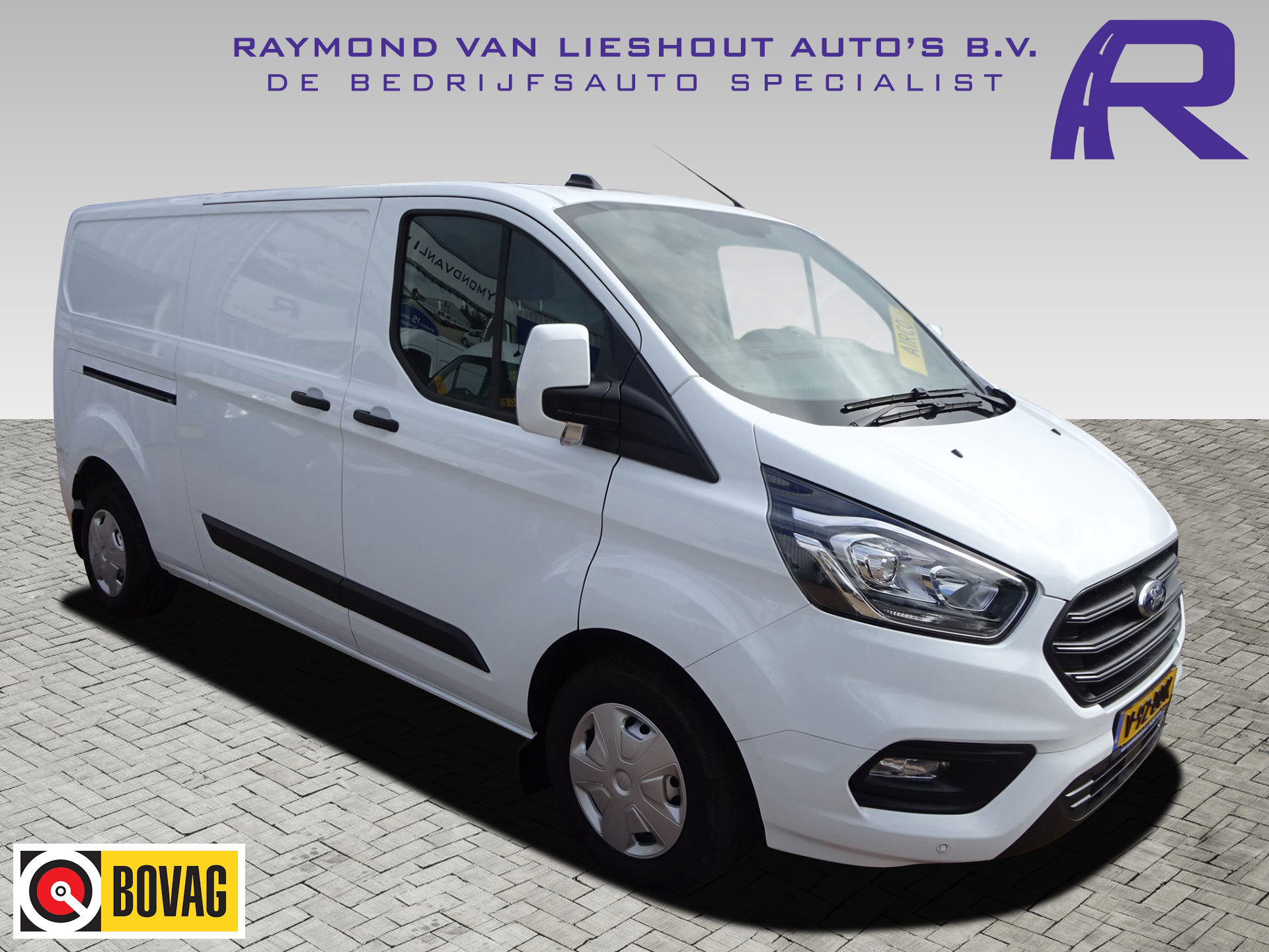 Ford Transit Custom 300 2.0 TDCI L2H1 Limited AIRCO CRUISE CONTROL 3 ZITPLAATSEN 2023 - voorkant