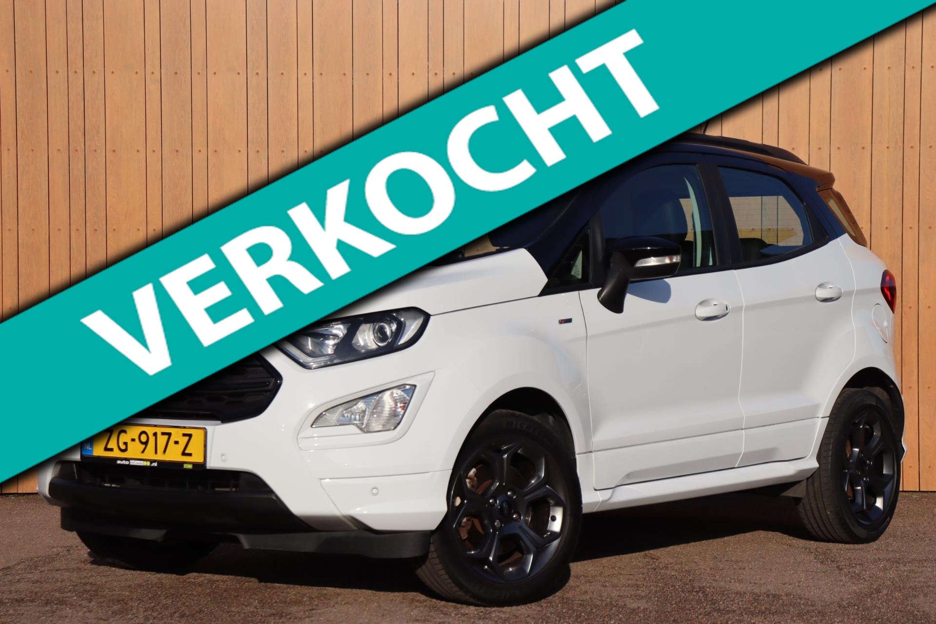 Ford Ecosport 1.0 EcoBoost ST-Line org.NL camera winterpack 2019 - voorkant