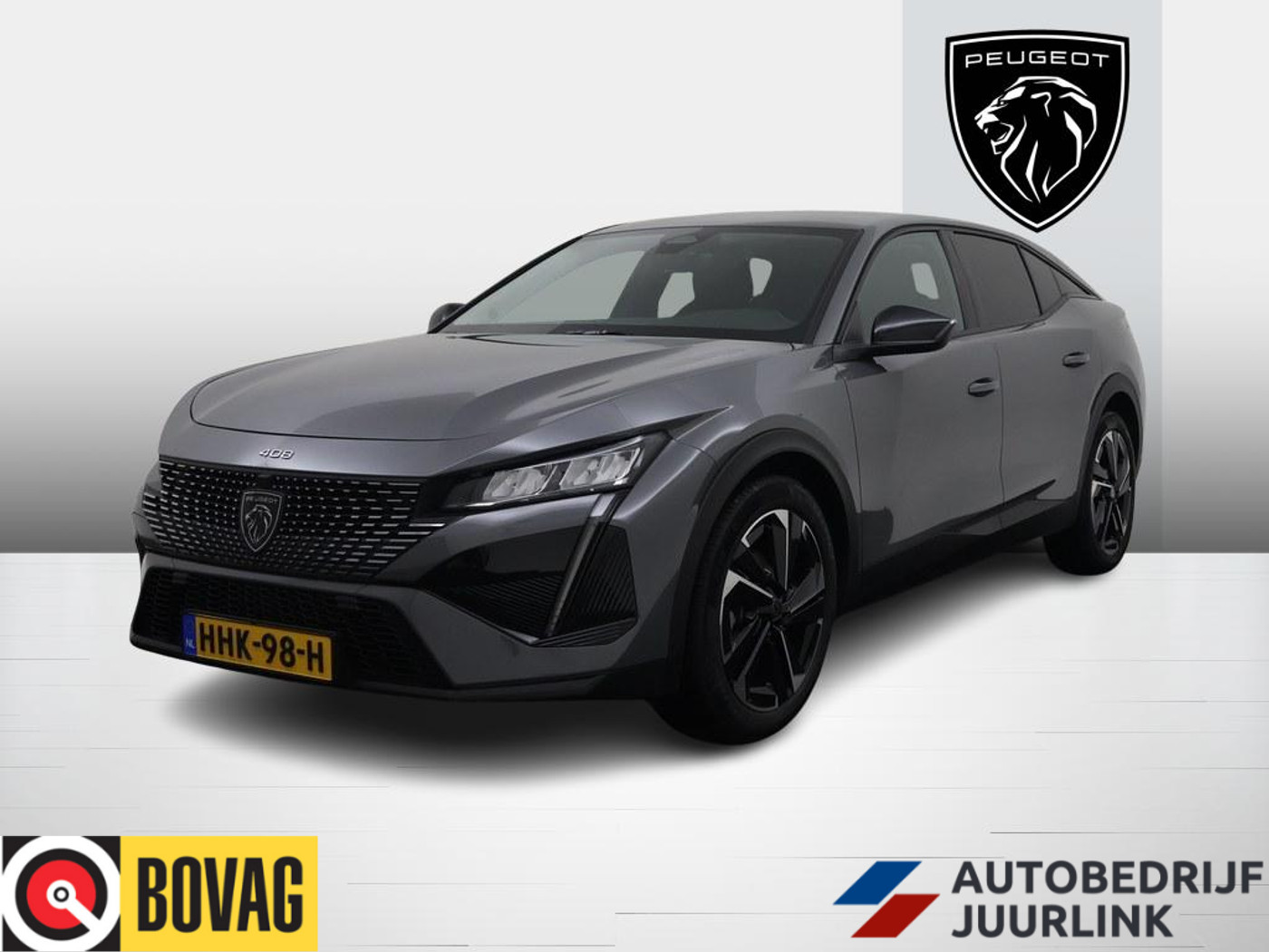 Peugeot 408 1.2T Hybrid 145PK Automaat Allure  Nav/360.Camera/ 2025 - voorkant