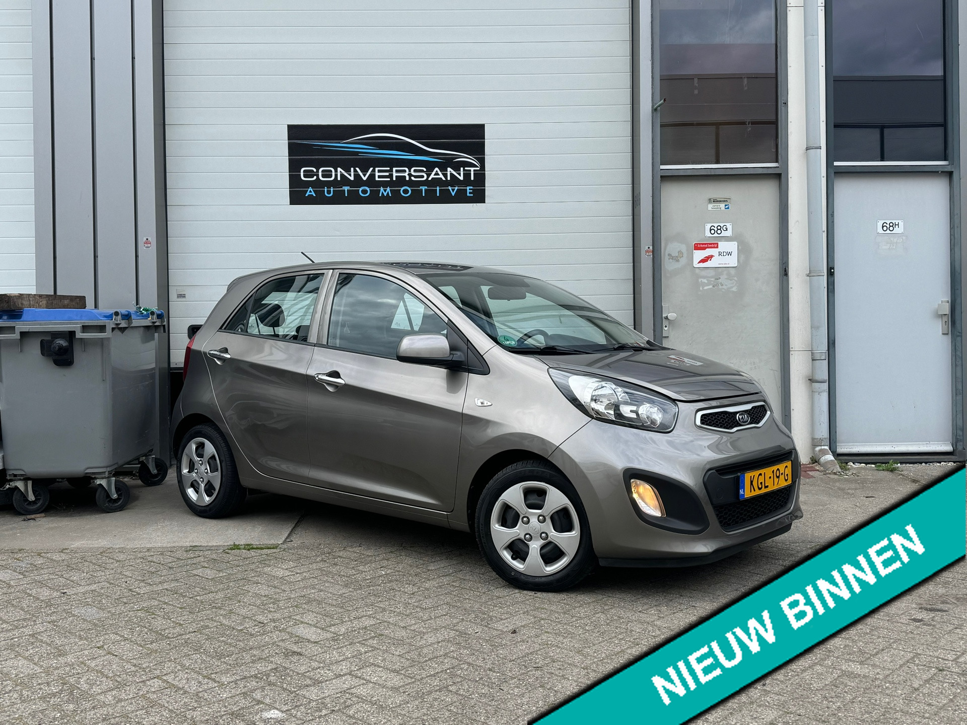 Kia Picanto 1.0 CVVT Comfort Pack|Airco|Carplay|5drs| 2011 - voorkant
