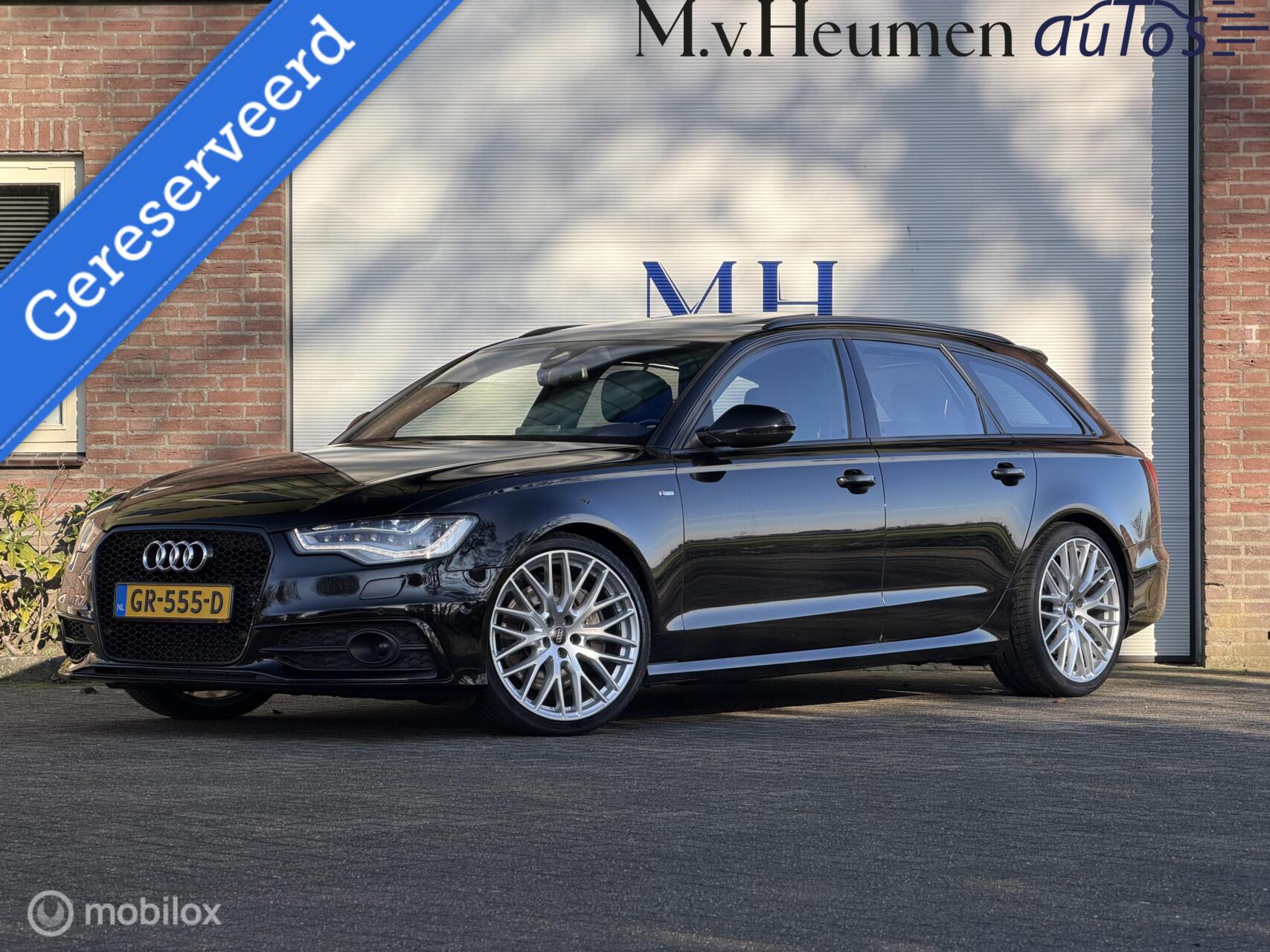 Audi A6 Avant 3.0 TDI BiT quattro 313PK Pano Keyless Adaptive Head-up 2012 - voorkant