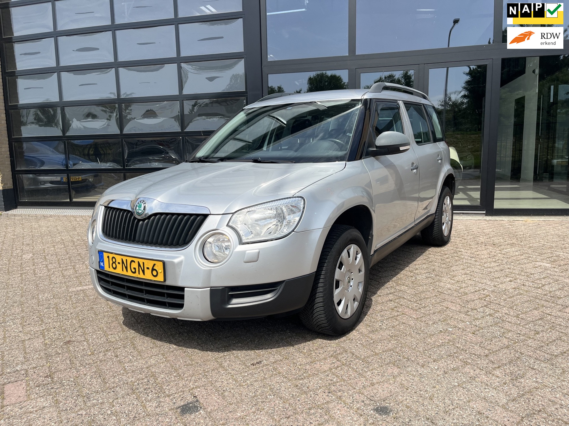 Skoda Yeti 1.2 TSI Active, Airco, trekhaak, Pdc 2010 - voorkant