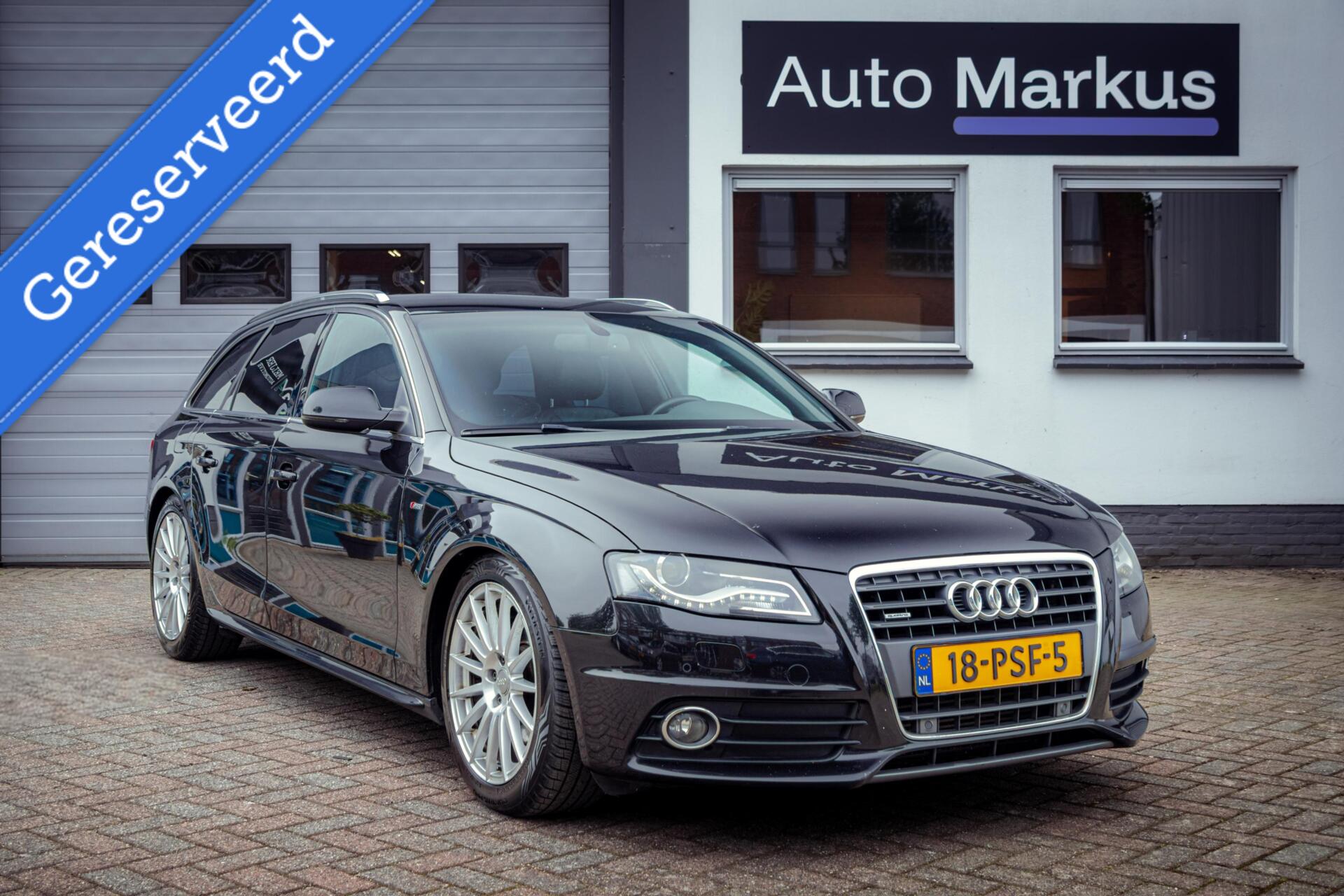 Audi Audi A4 2.0 TFSI quattro 3X S-Line|S-Tronic|Leder|Trekhaak|Elektrisch verstelbaar|Veel onderhoud 2011 - voorkant