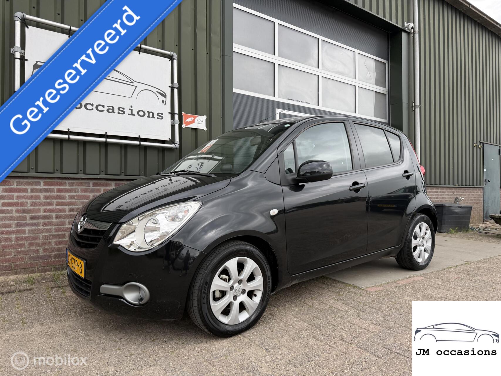 Opel Agila 1.0 Enjoy|Airco|elek ramen|Sport velgen|APK Nieuw| 2008 - voorkant