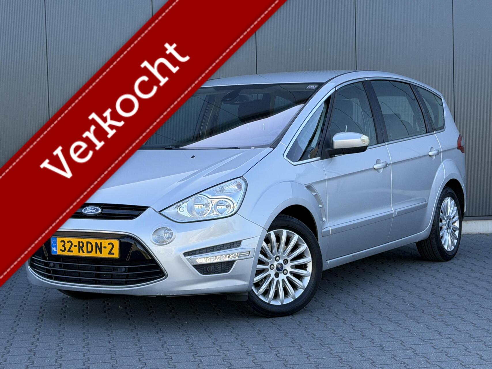 Ford S-max 1.6 EcoBoost Titanium 7-Persoons - Keurige Auto - Navi 2011 - voorkant