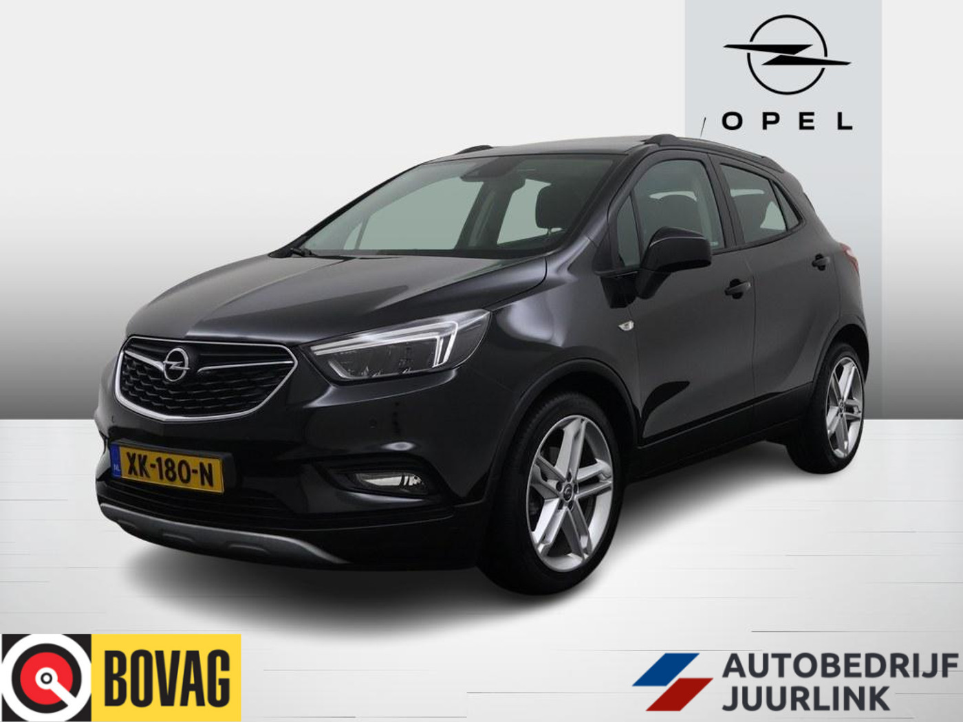 Opel Mokka 1.4 Turbo Automaat  Winterpakket/Open-dak/Nav 2017 - voorkant