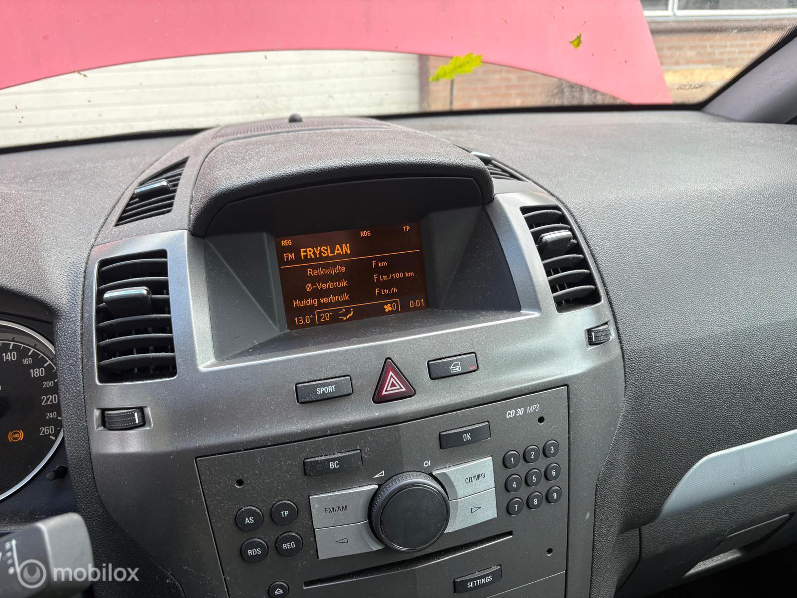 Foto van Opel Zafira