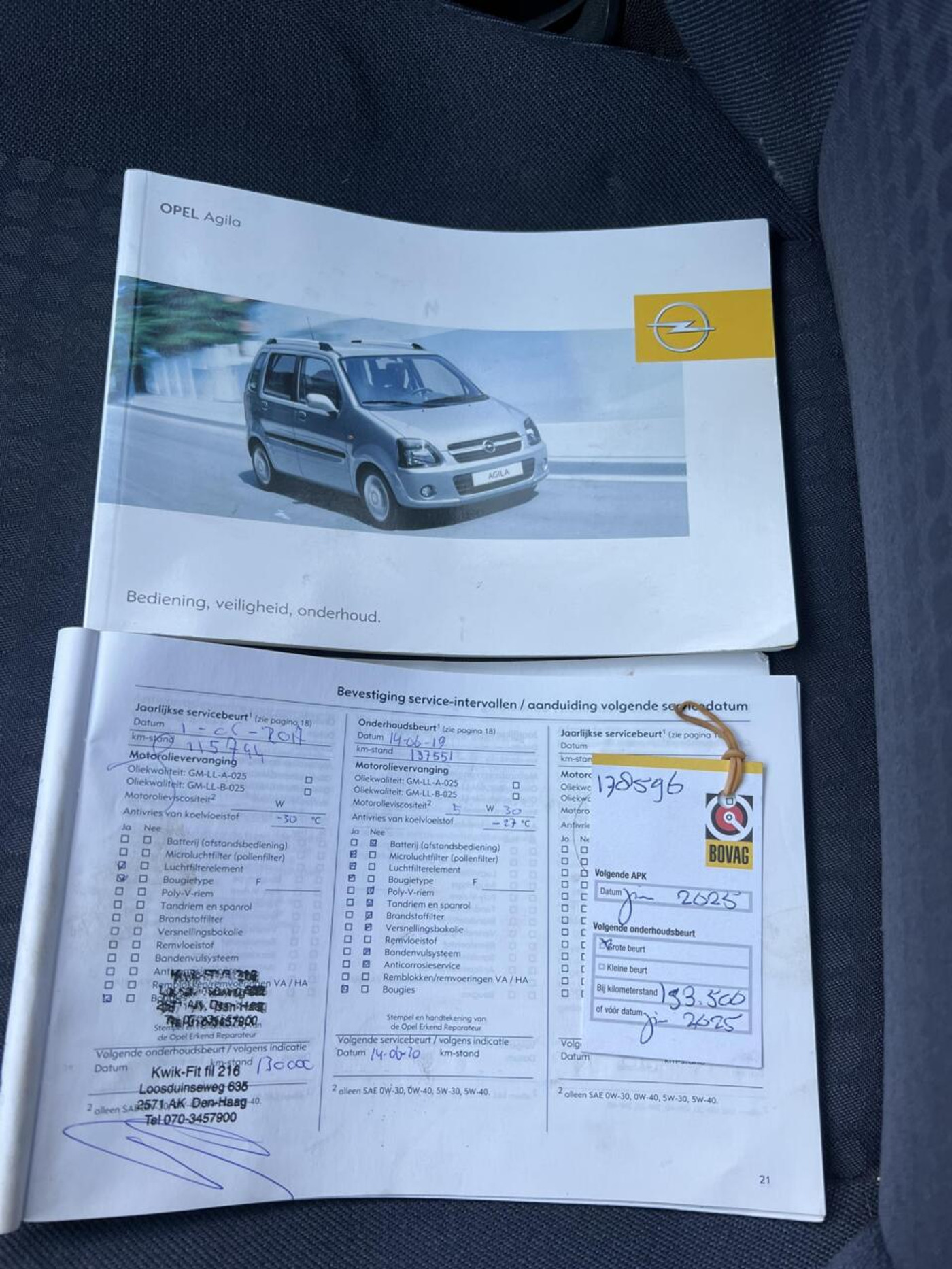 Foto van Opel Agila