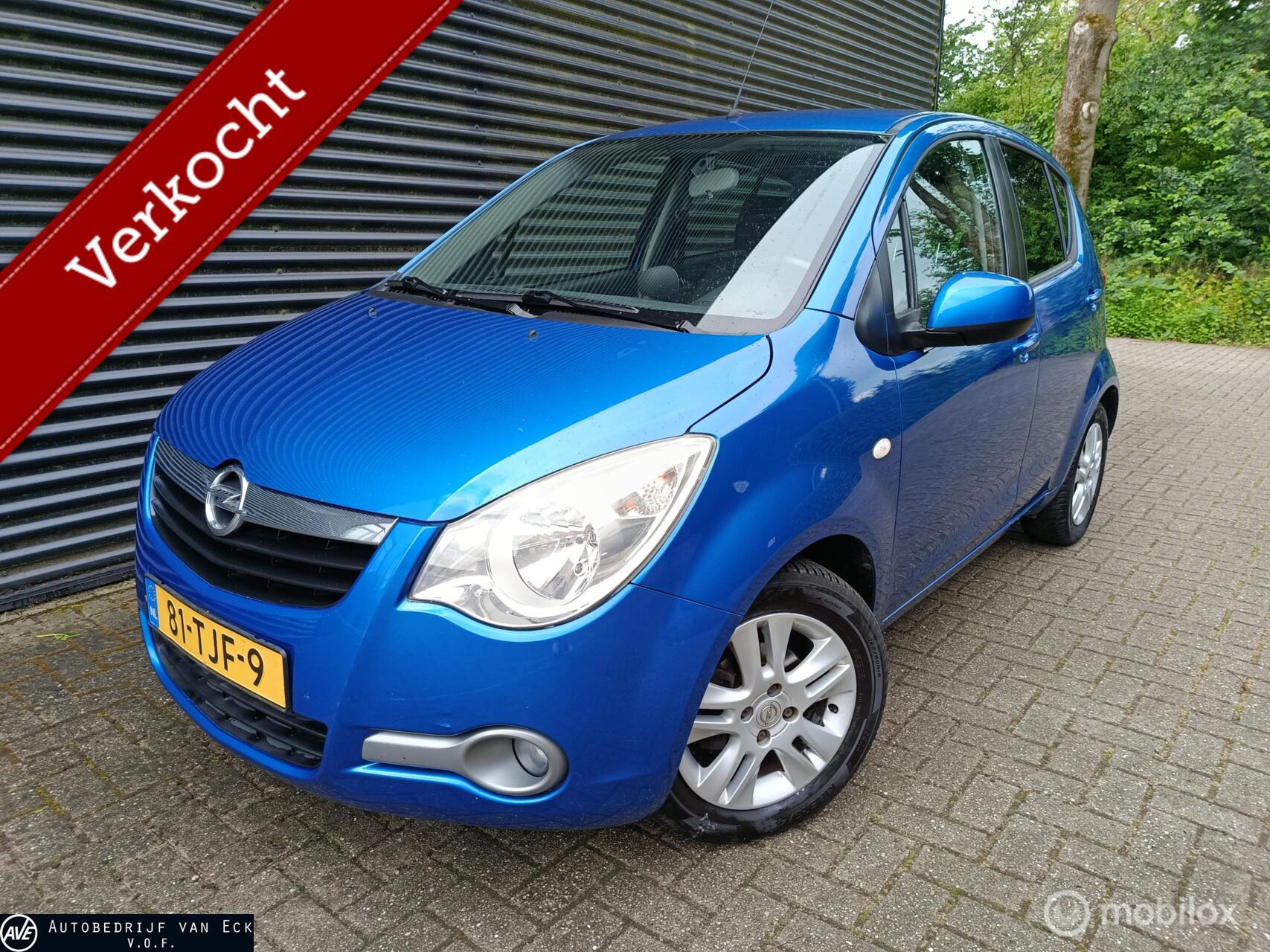 Opel Agila 1.0 Edition Airco, 5drs, Elektrische ramen 2012 - voorkant