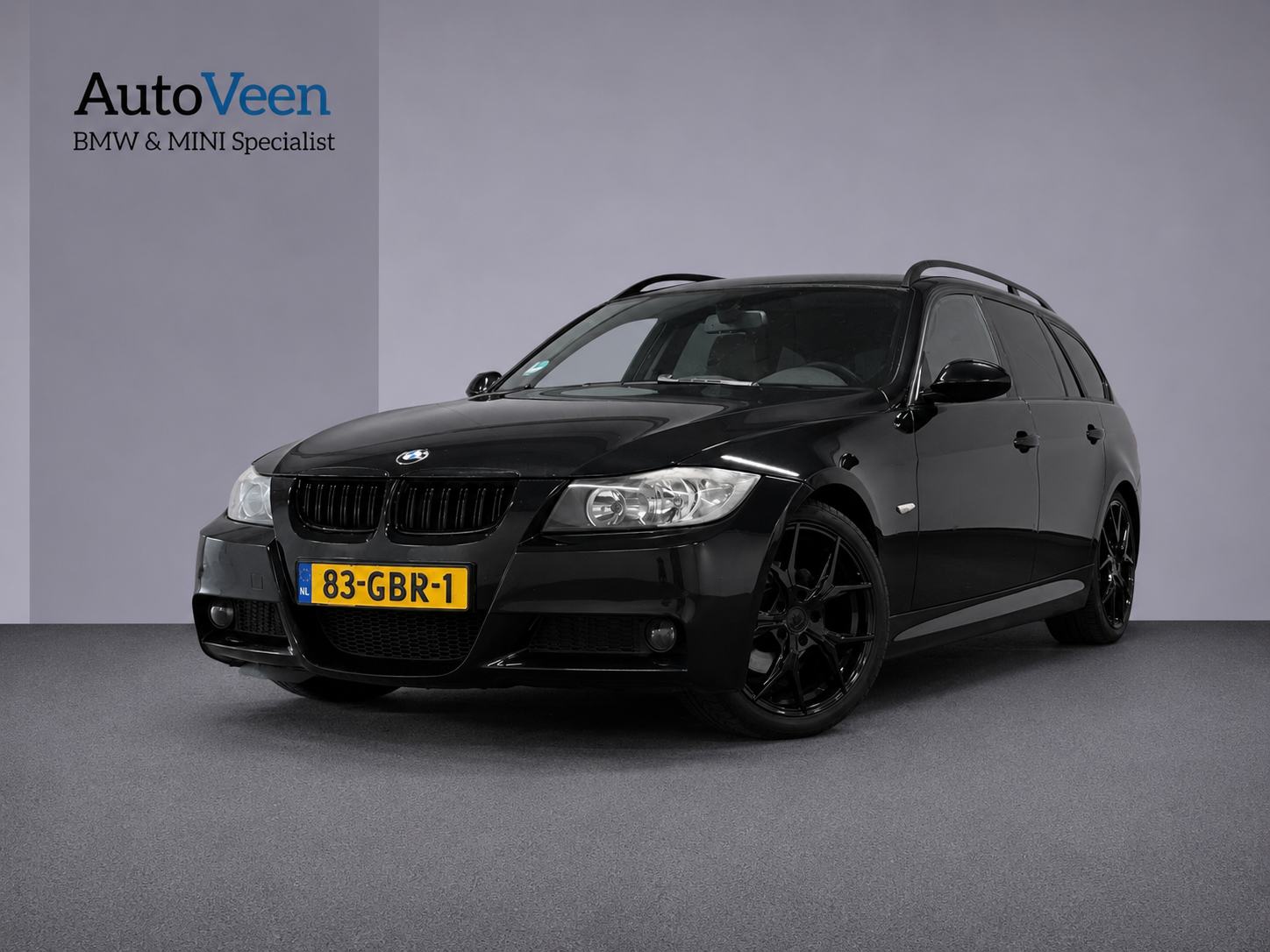 BMW 3er Reihe 318i Business Line M Sport (CRUISE, AIRCO, NAVI, PARKEERSENSOREN) 2008 - voorkant