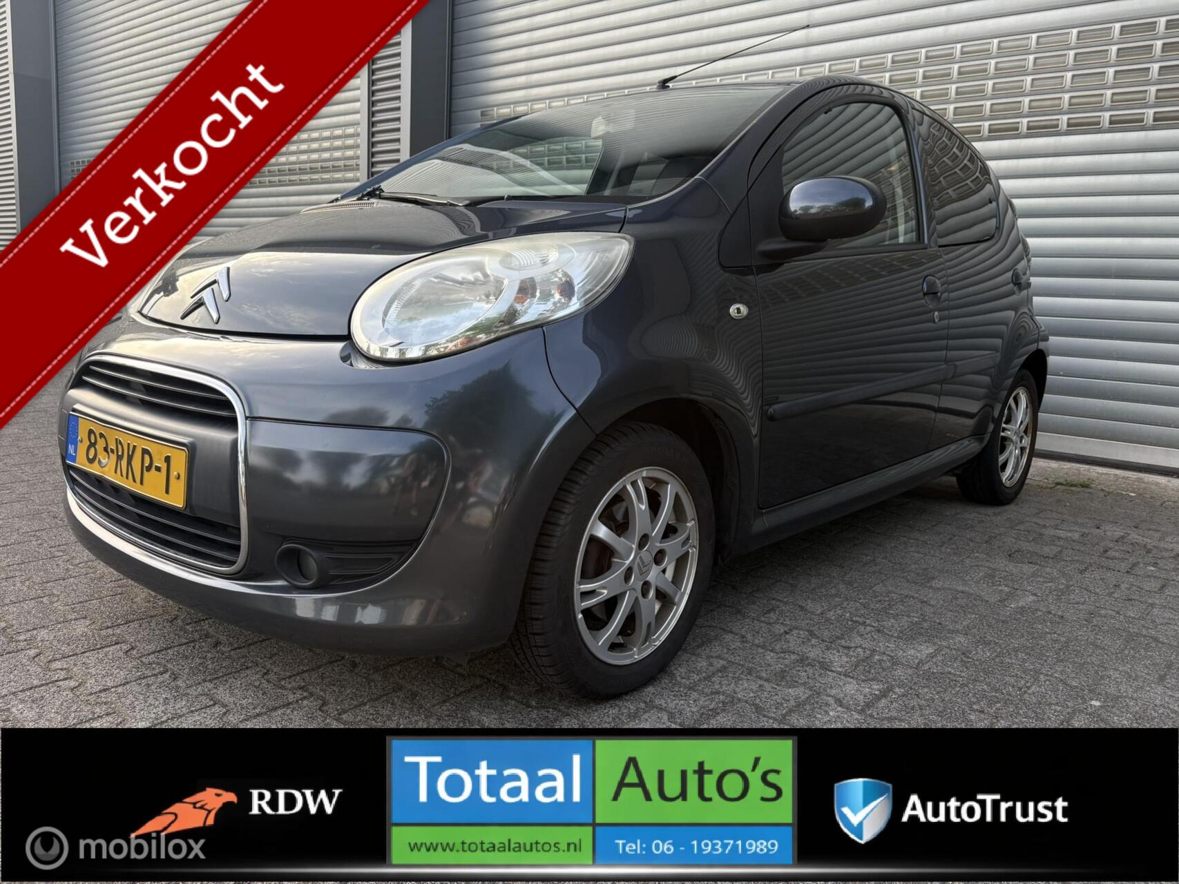 Citroen Citroen C1 1.0-12V Exclusive*AIRCO*ISOFIX*5 DEURS*AUTOMAAT 2011 - voorkant