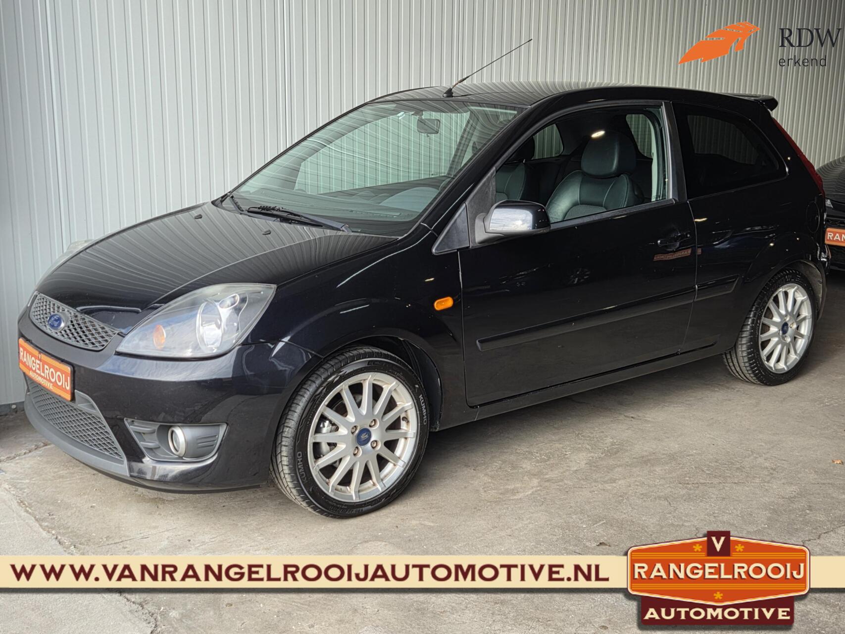 Ford Fiesta 1.6-16V Ultimate Edition, trekhaak, airco, sportstoelen, 16" lmv 2006 - voorkant