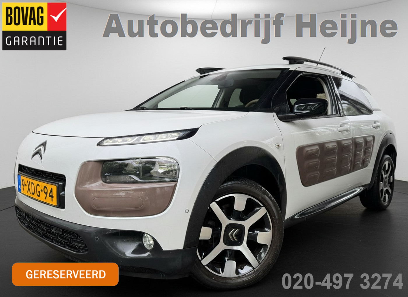 Citroen C4 Cactus 1.2 e-VTi AUT. SHINE 2014 - voorkant