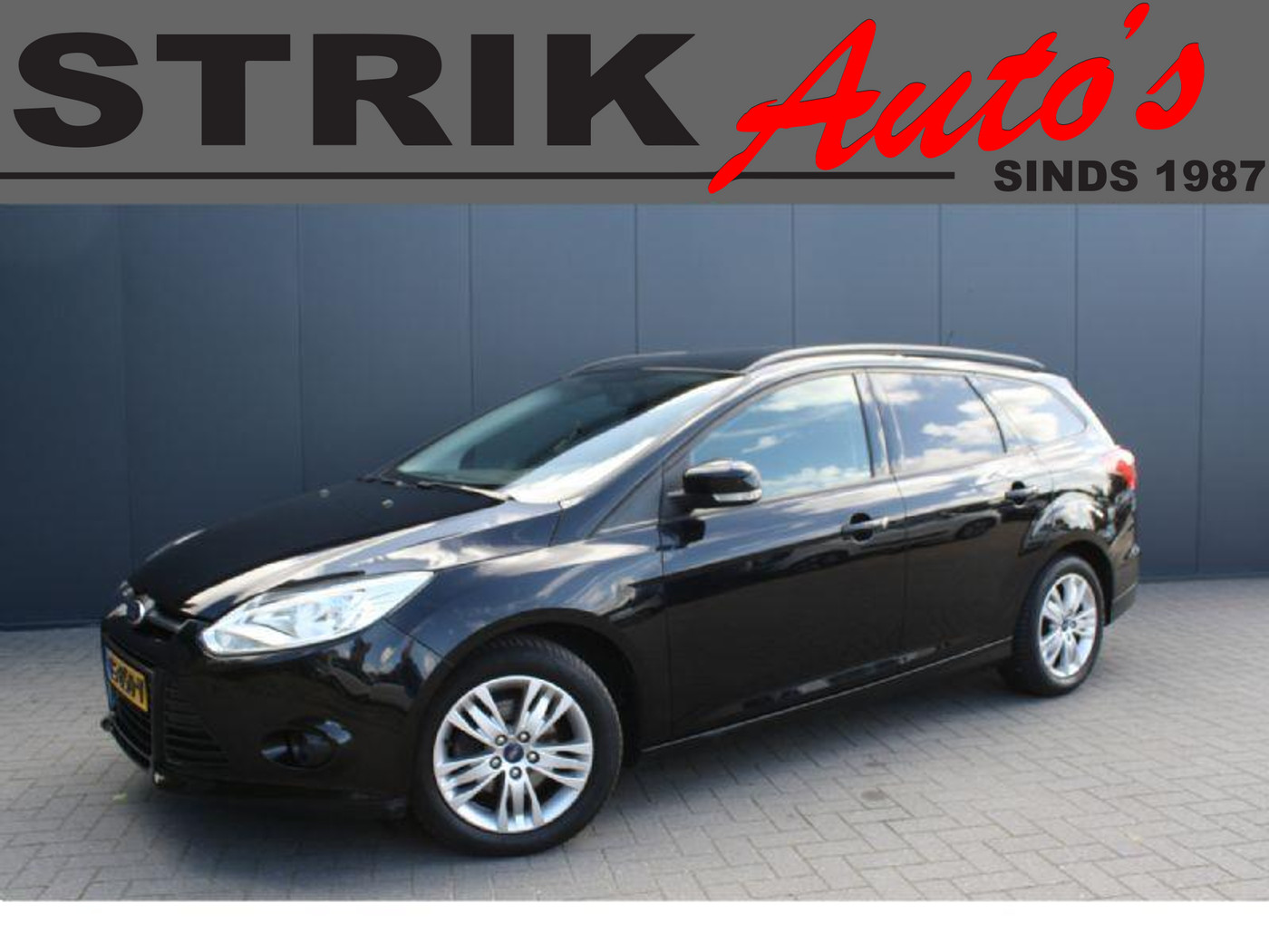 Ford Focus 1.0 EcoBoost Titanium - AIRCO - TREKHAAK - PDC 2013 - voorkant