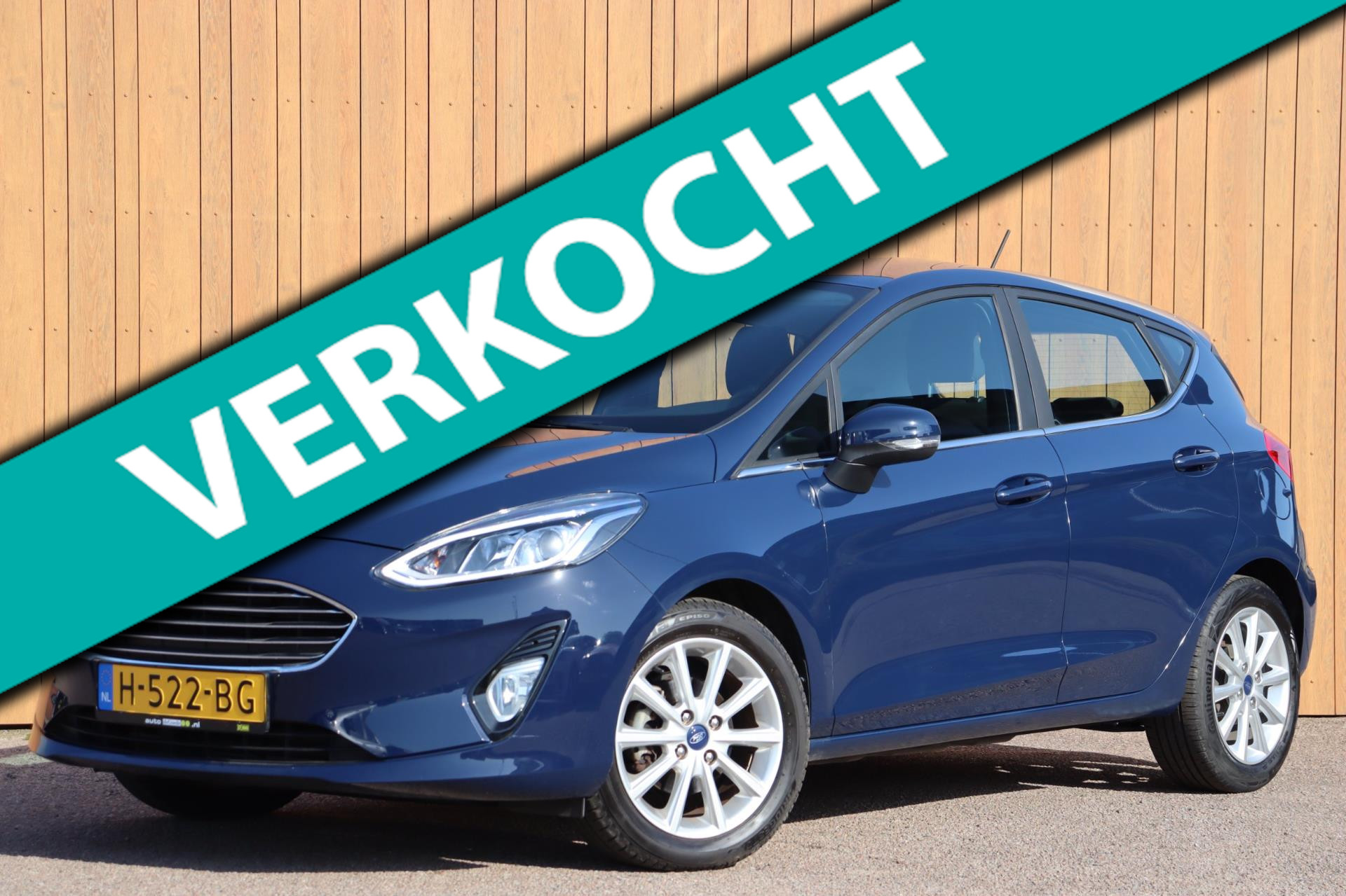 Ford Fiesta 1.0 EcoBoost Titanium org.NL 2020 - voorkant