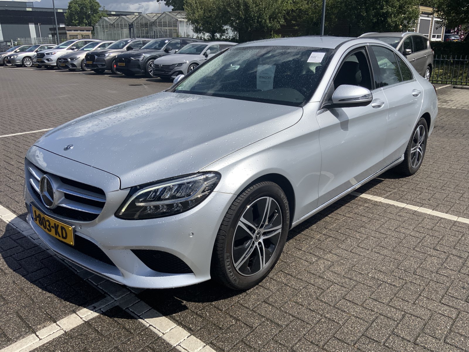 Mercedes-Benz C-klasse 180 Bns Sol. Av. 2020 - voorkant