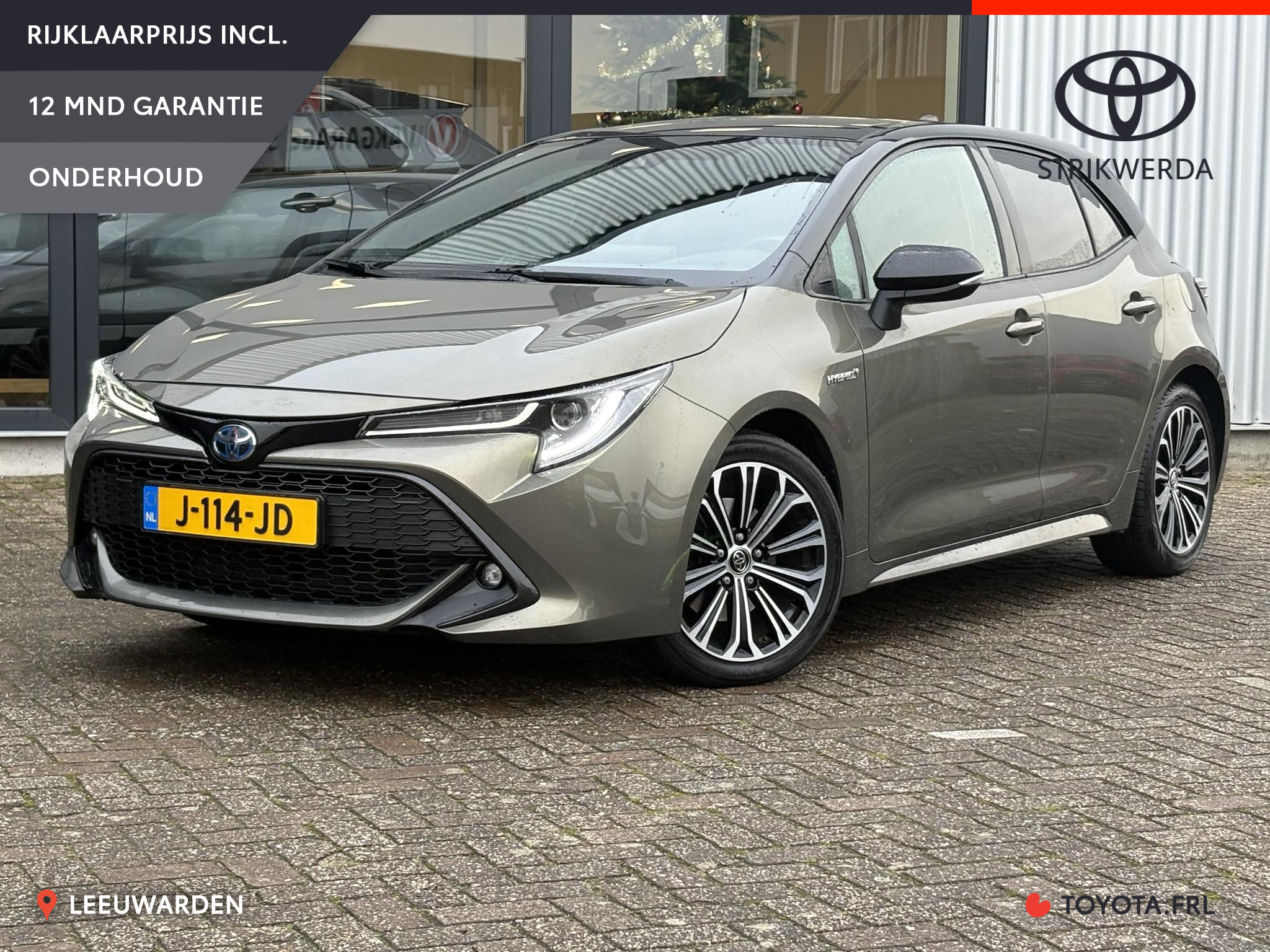 Toyota Toyota Corolla 2.0 Hybrid 180 pk Style 2019 - voorkant