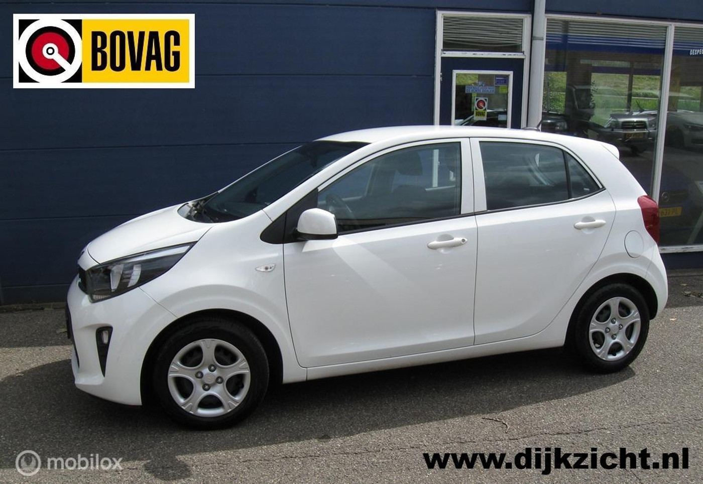 Kia Picanto 1.0 DPi ComfortLine Airco Cruise Bluetooth DAB 1e eigenaar NL Auto 2021 - voorkant
