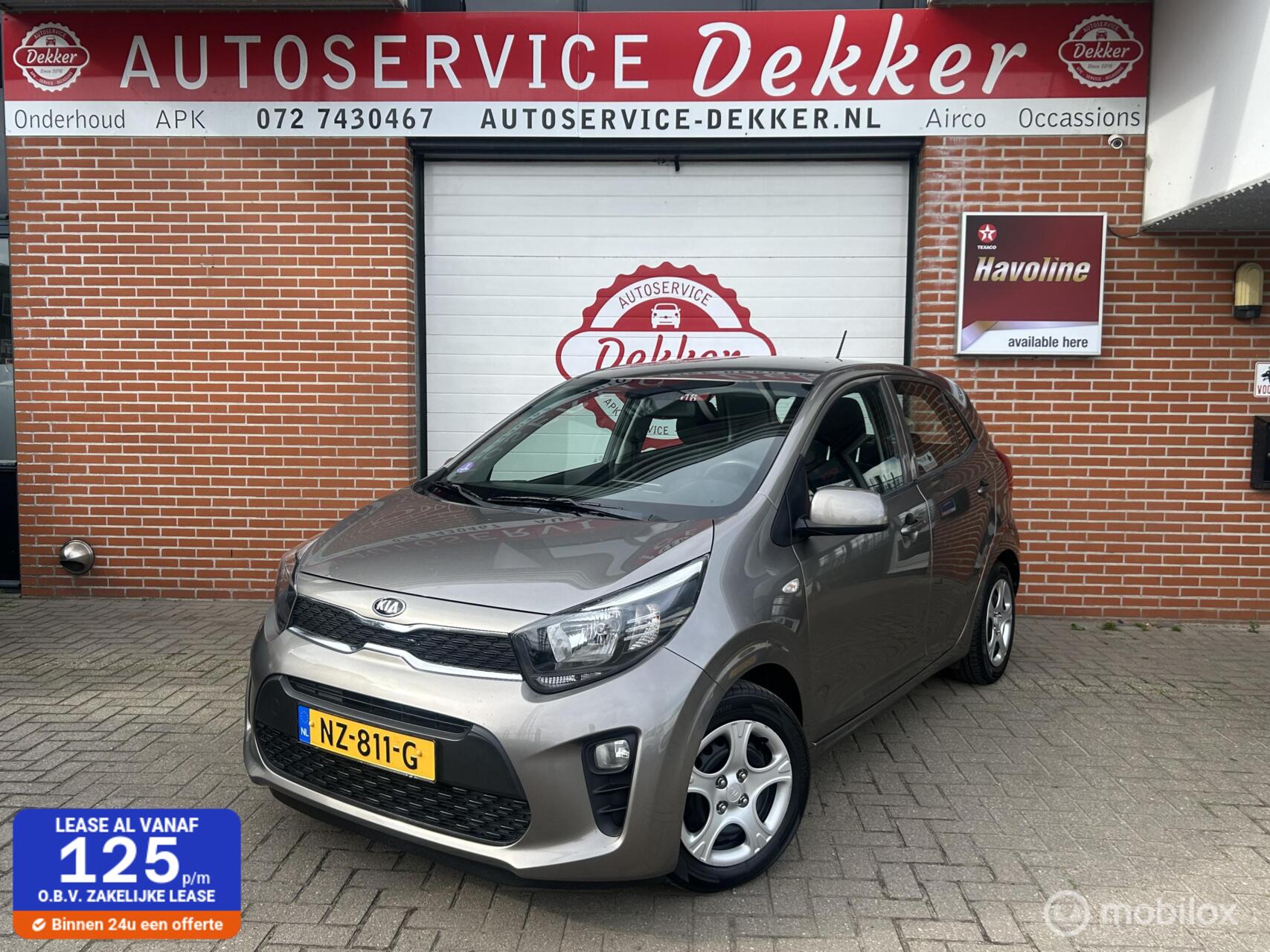 Kia Picanto 1.0 CVVT ComfortLine 2017 - voorkant