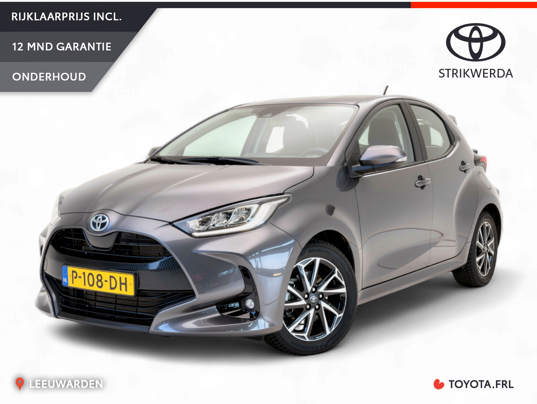 Toyota Toyota Yaris 1.5 Hybrid Dynamic 2022 - voorkant