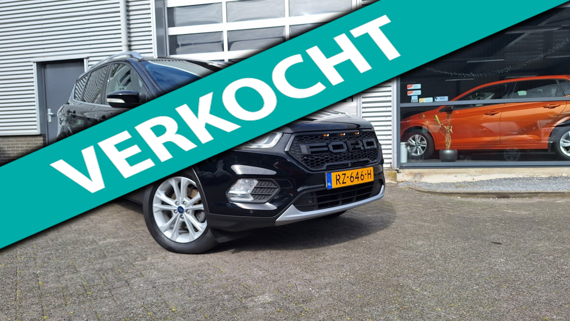 Ford Kuga 1.5 EcoBoost Titanium/Nav*Camera*Pdc V/A*Trekhaak*Enz* 2018 - voorkant