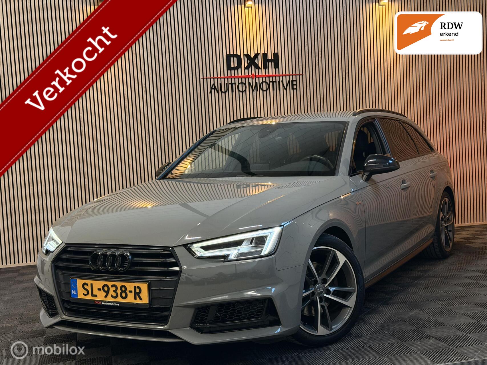 Audi A4 Avant 1.4 TFSI 3x S-line Black Ed. LEDER SFEERVERL. 2018 - voorkant