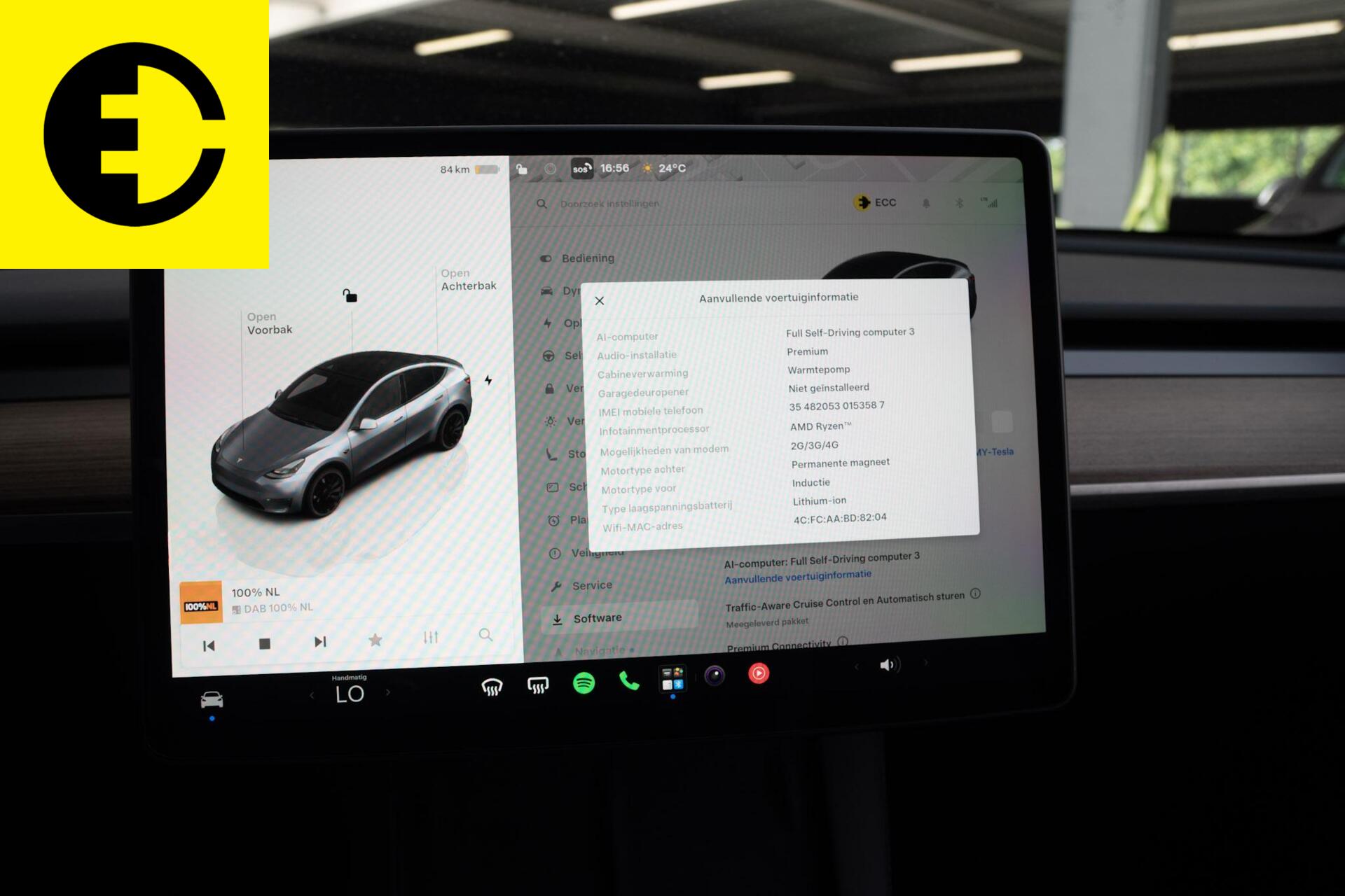 Foto van Tesla Model Y