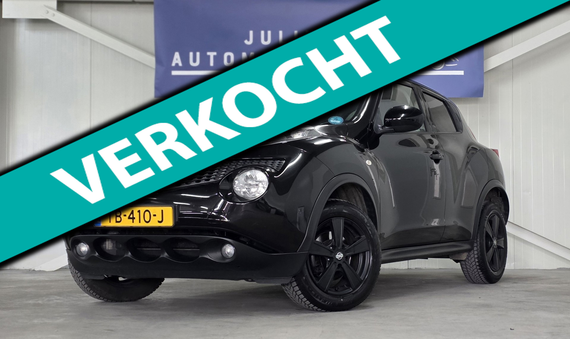 Nissan Nissan Juke 1.6 Black Edition Volledig Onderhouden Android/Apple Garantie Mooi! 2014 - voorkant