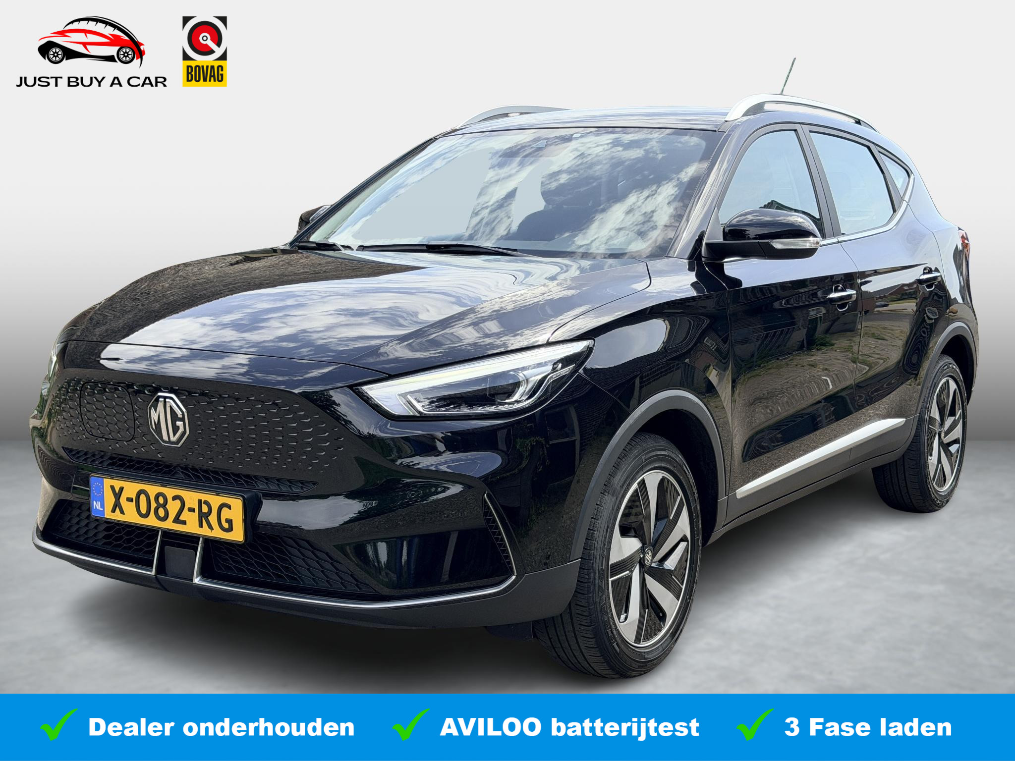 MG MG ZS Ev EV Long Range Comfort 70 kWh 2023 - voorkant