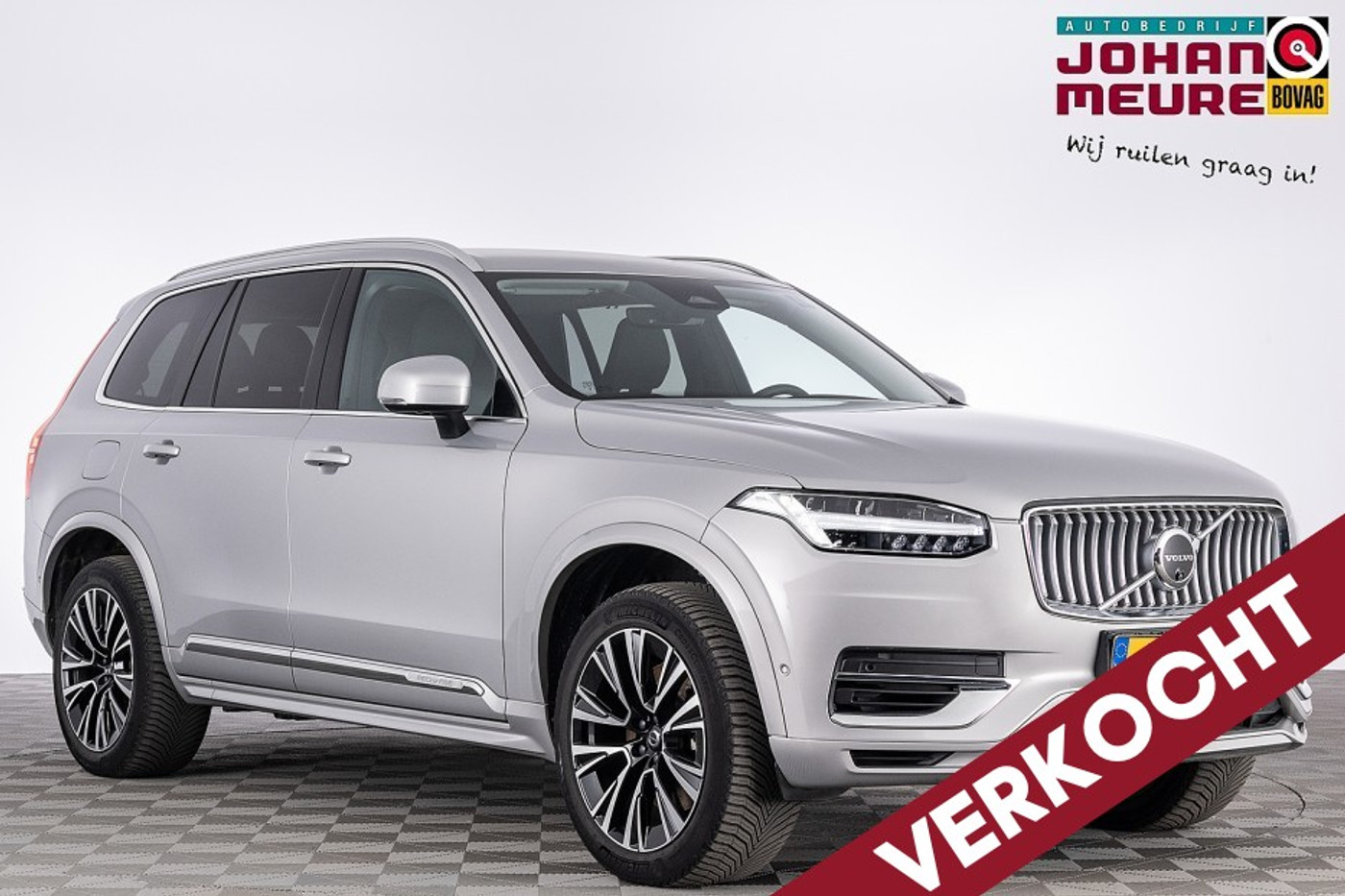 Volvo Xc90 2.0 T8 Recharge AWD Plus Bright | harman/kardon | LEDER | EL. STOELEN *BEVRIJDINGSDAG 05 mei OPEN!* 2023 - voorkant