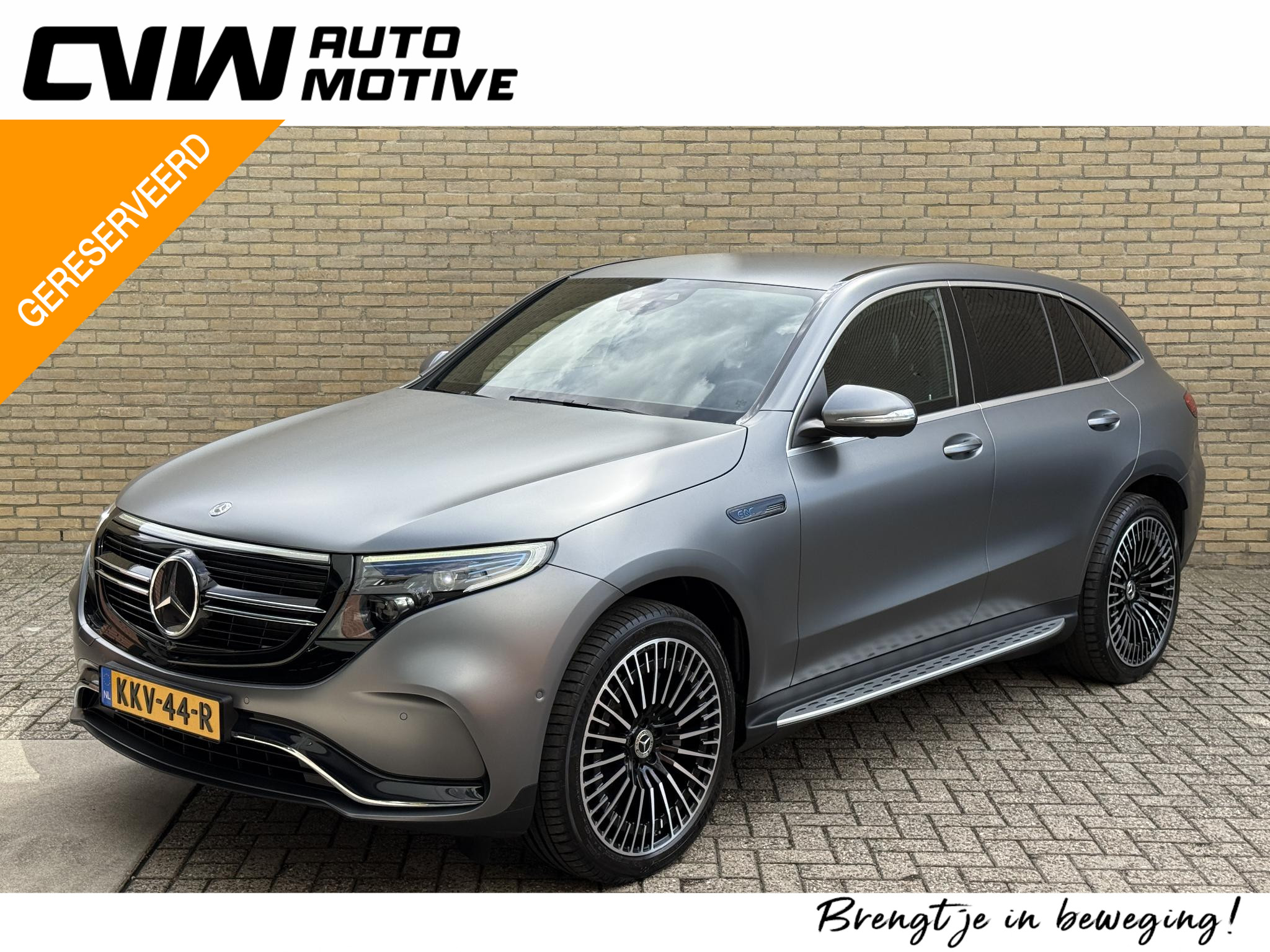 Mercedes-Benz Eqc 400 4MATIC AMG Line 80 kWh | 360 camera | 2020 - voorkant