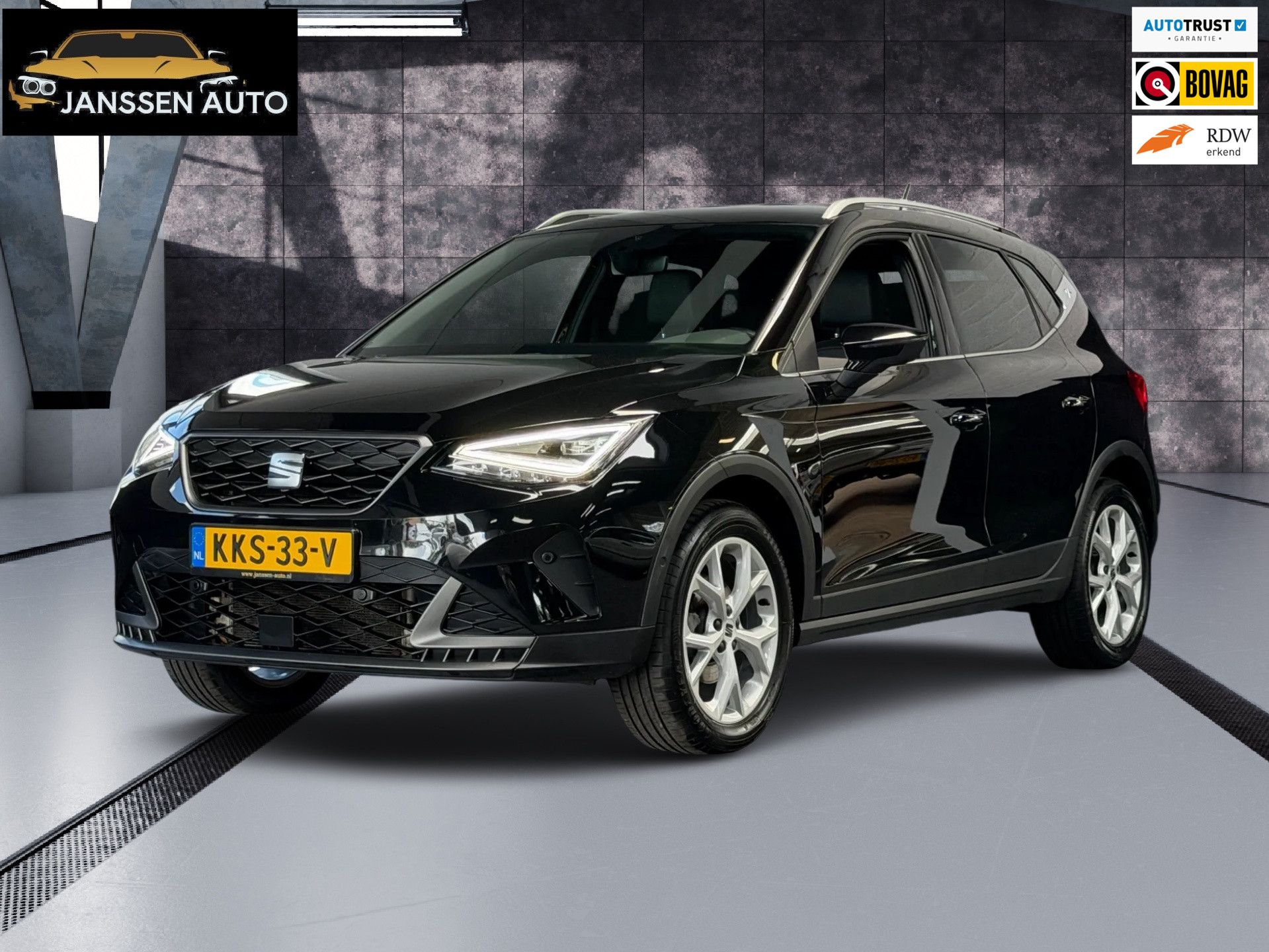 Seat Arona 1.0 TSI FR | DSG | Leder / Alcantara | Camera | Climate | Stoelverwarming | Virtual 2023 - voorkant