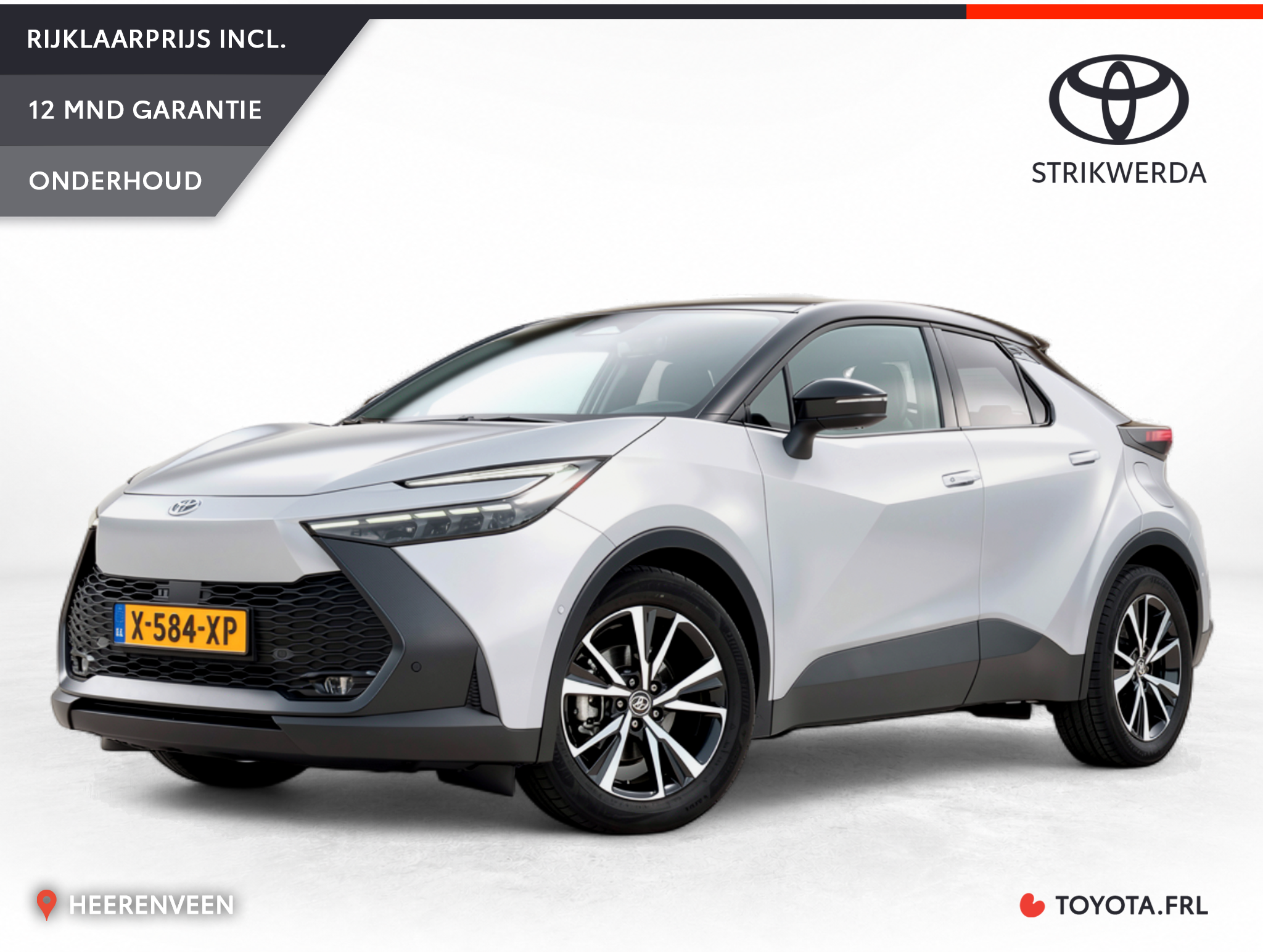 Toyota Toyota C-hr 1.8 Hybrid 140 First Edition 2024 - voorkant